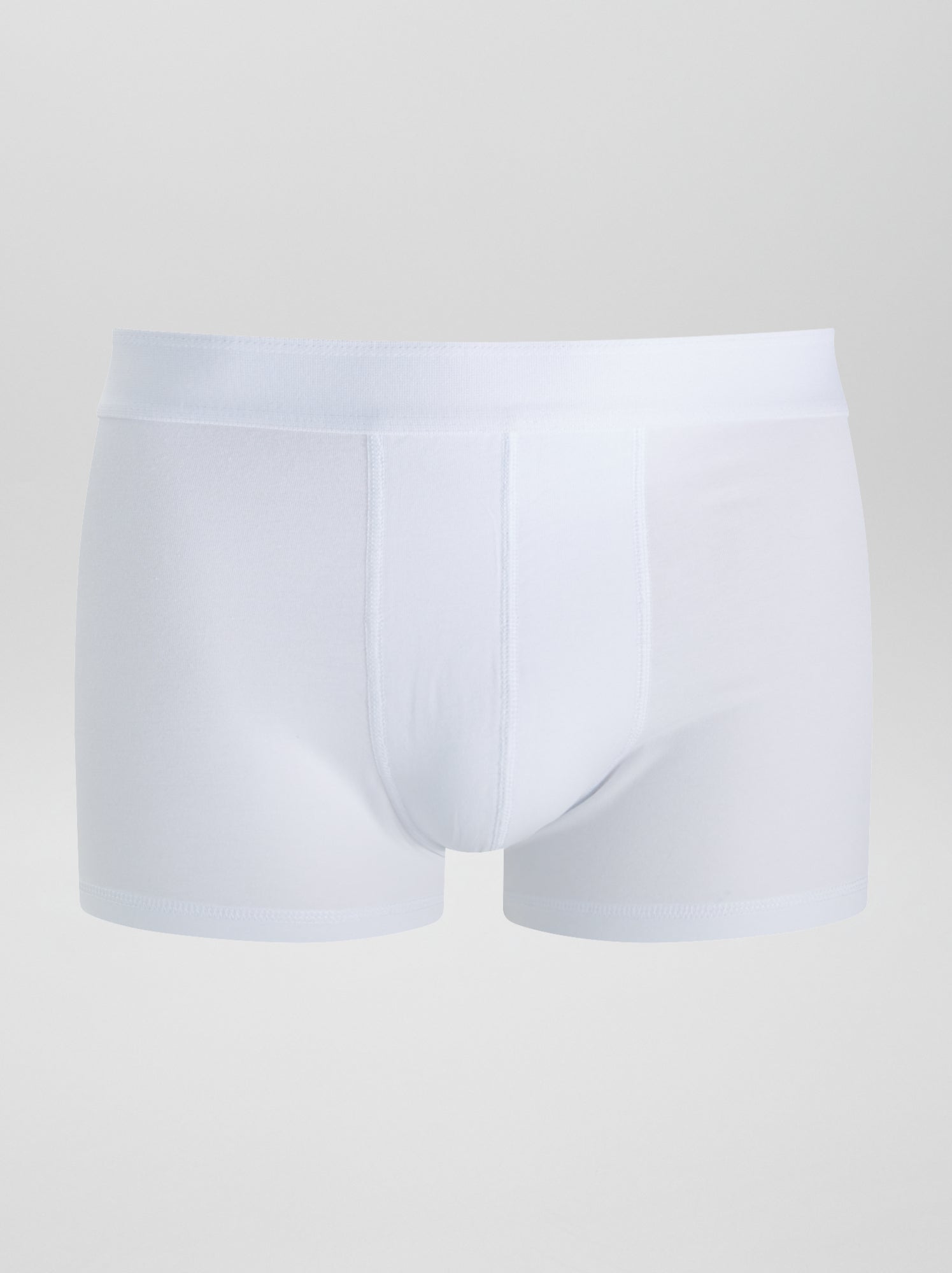 Lot de 3 boxers unis - Blanc