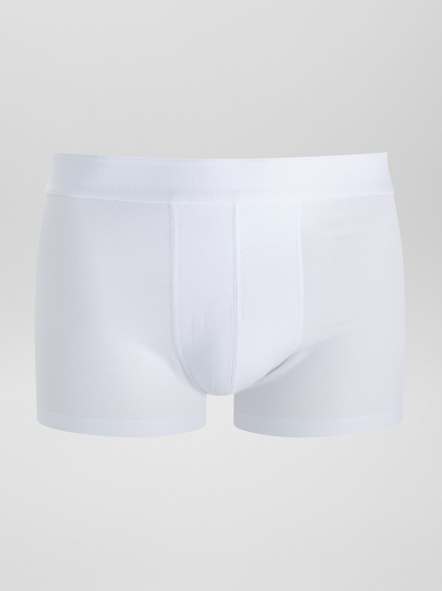 Lot de 3 boxers unis - Blanc