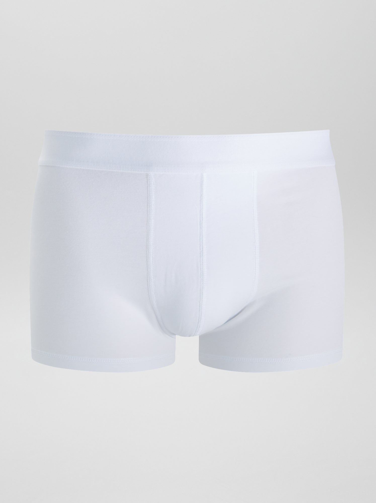 Lot de 3 boxers unis - Blanc