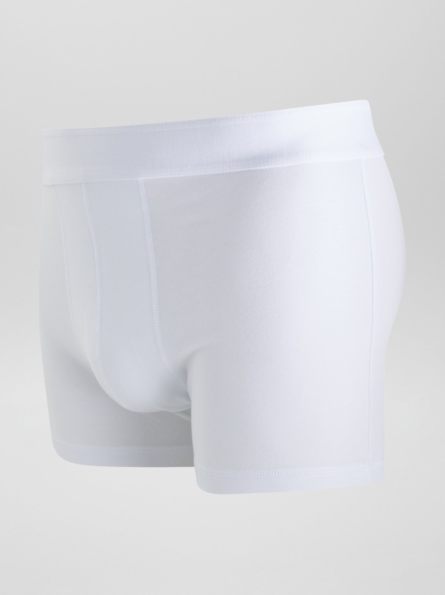 Lot de 3 boxers unis - Blanc