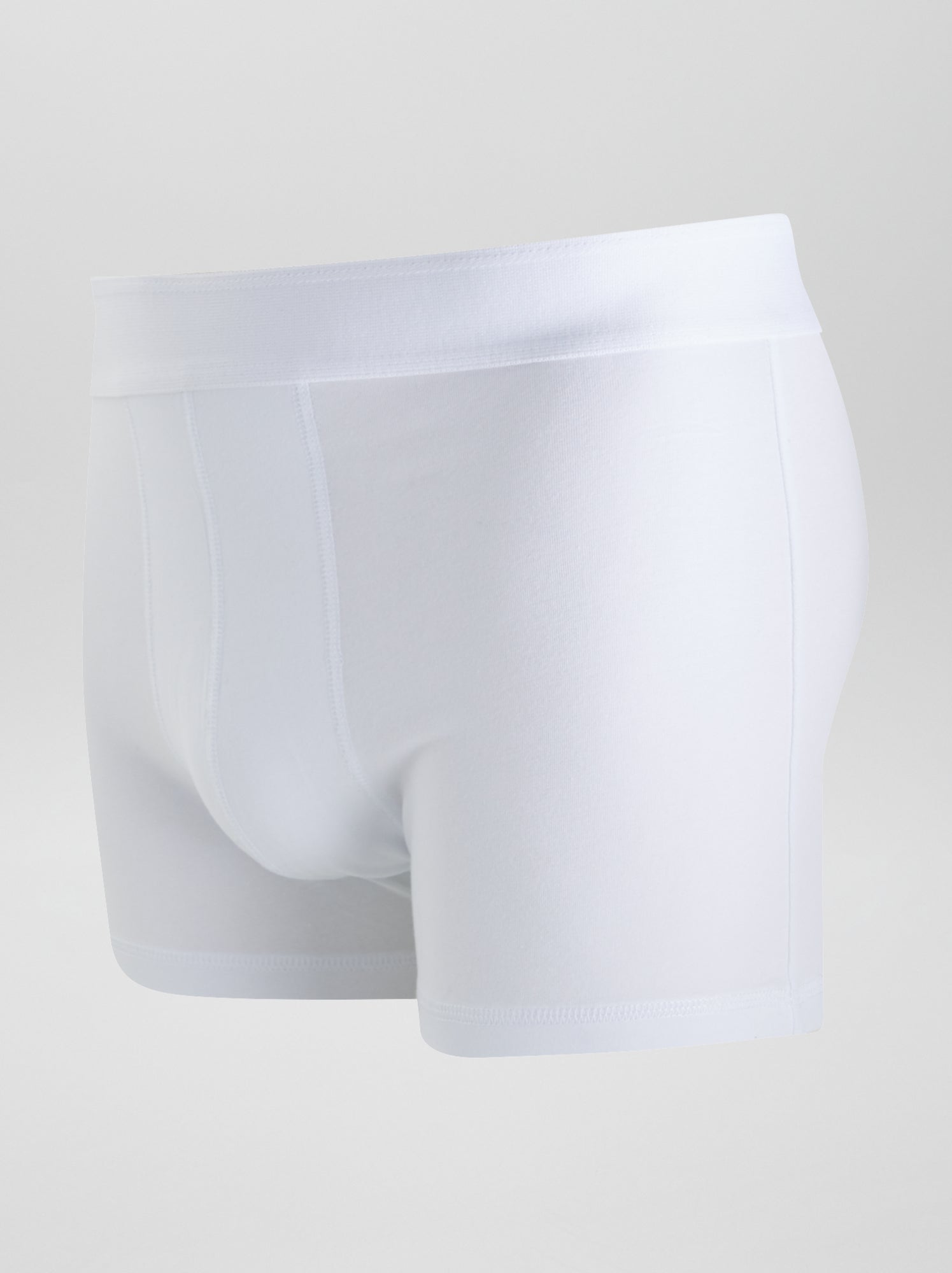 Lot de 3 boxers unis - Blanc