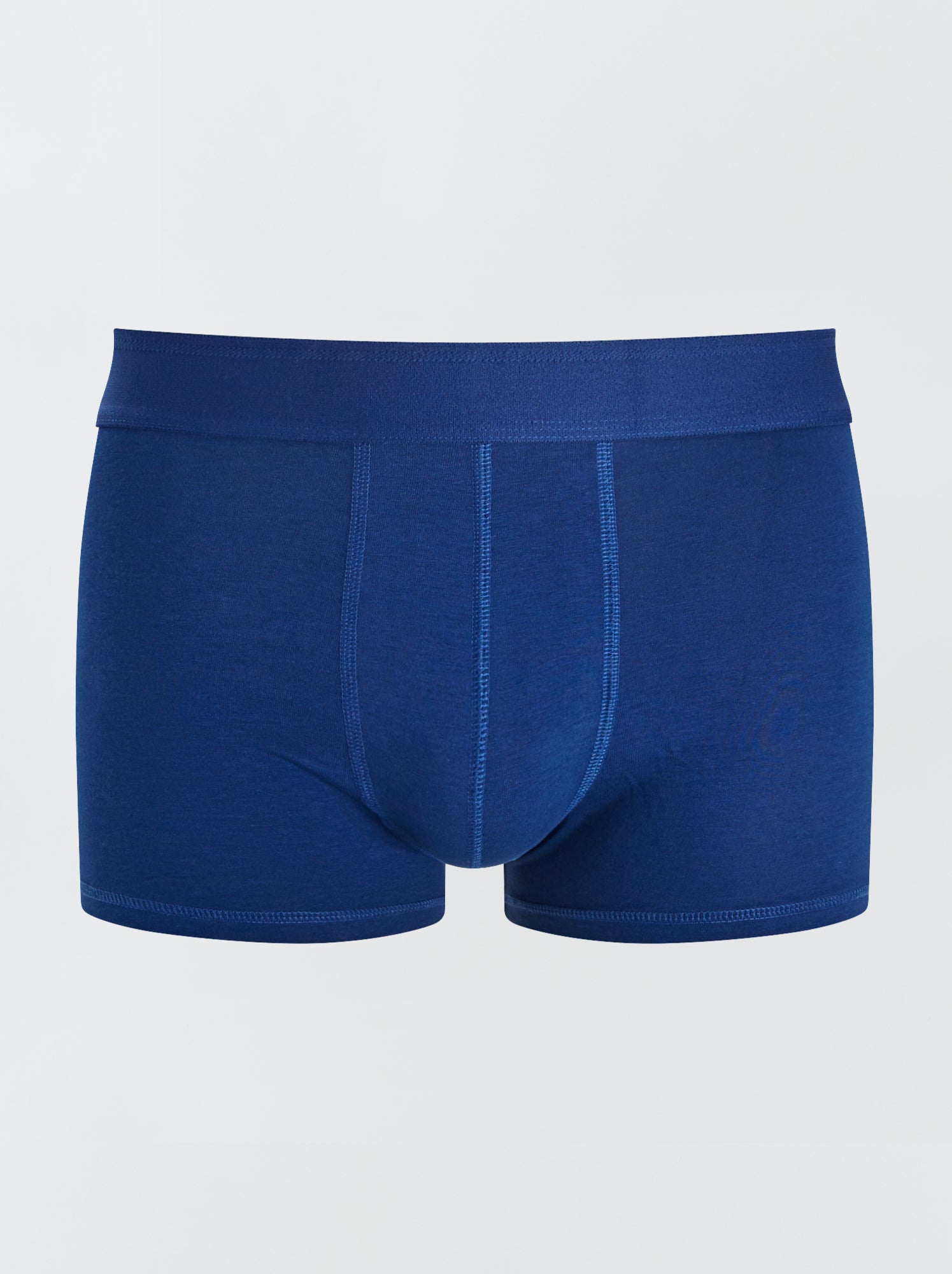 Lot de 3 boxers unis - Bleu/rouge/gris
