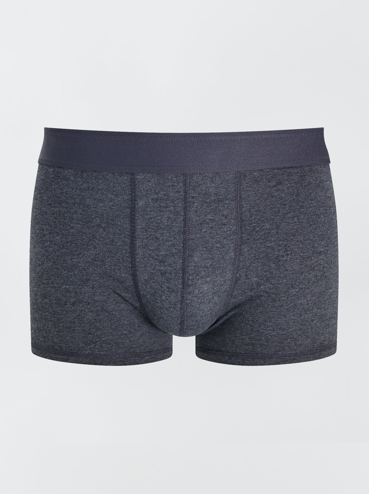 Lot de 3 boxers unis - Gris foncé