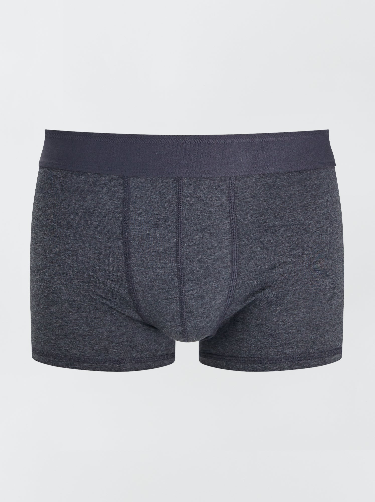 Lot de 3 boxers unis - Gris foncé