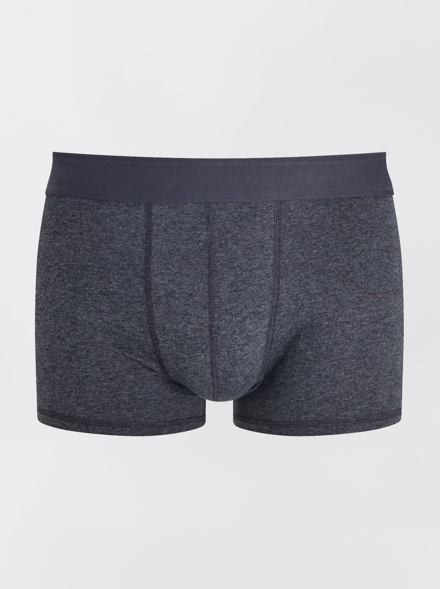 Lot de 3 boxers unis - Gris foncé