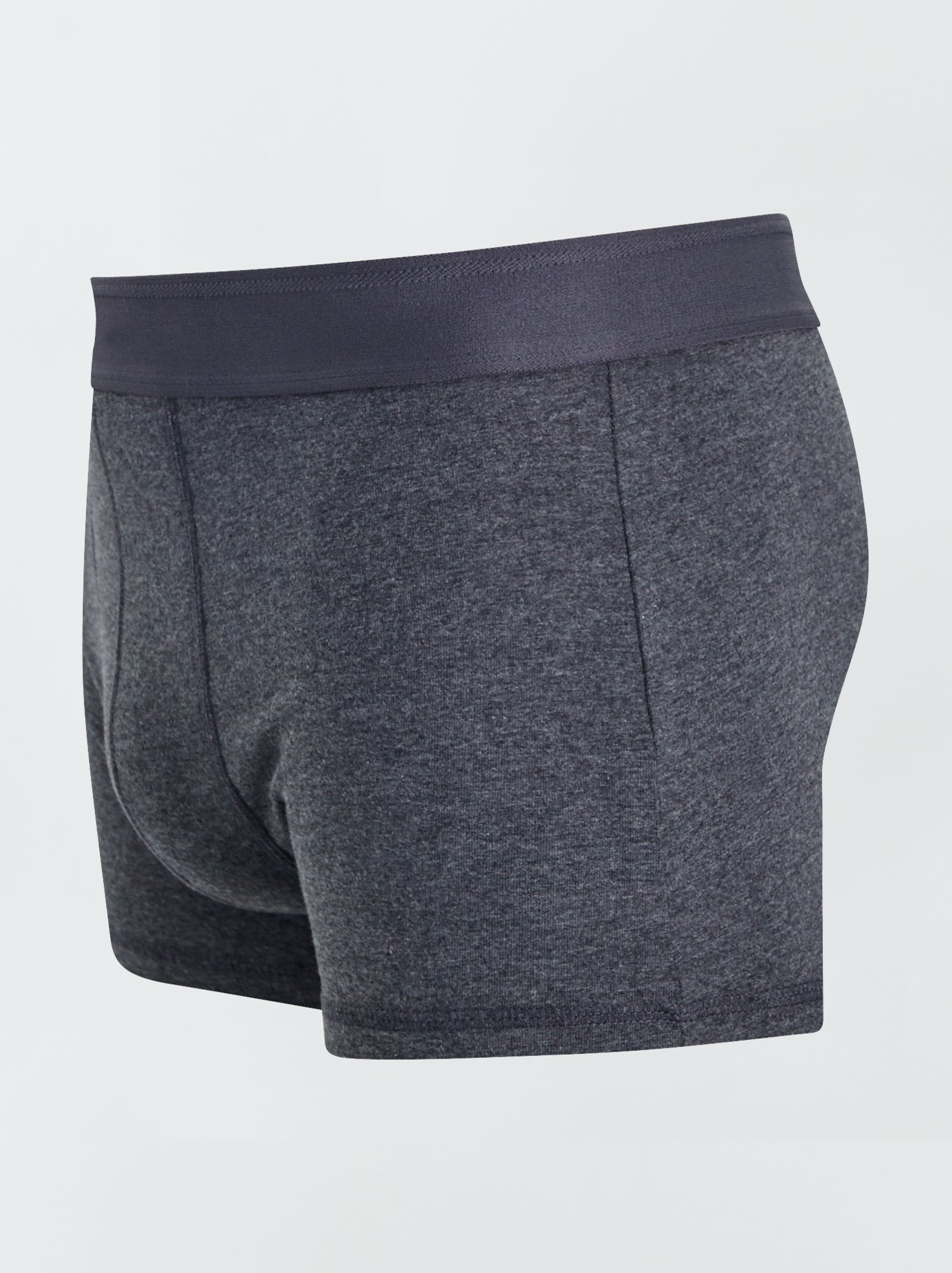 Lot de 3 boxers unis - Gris foncé