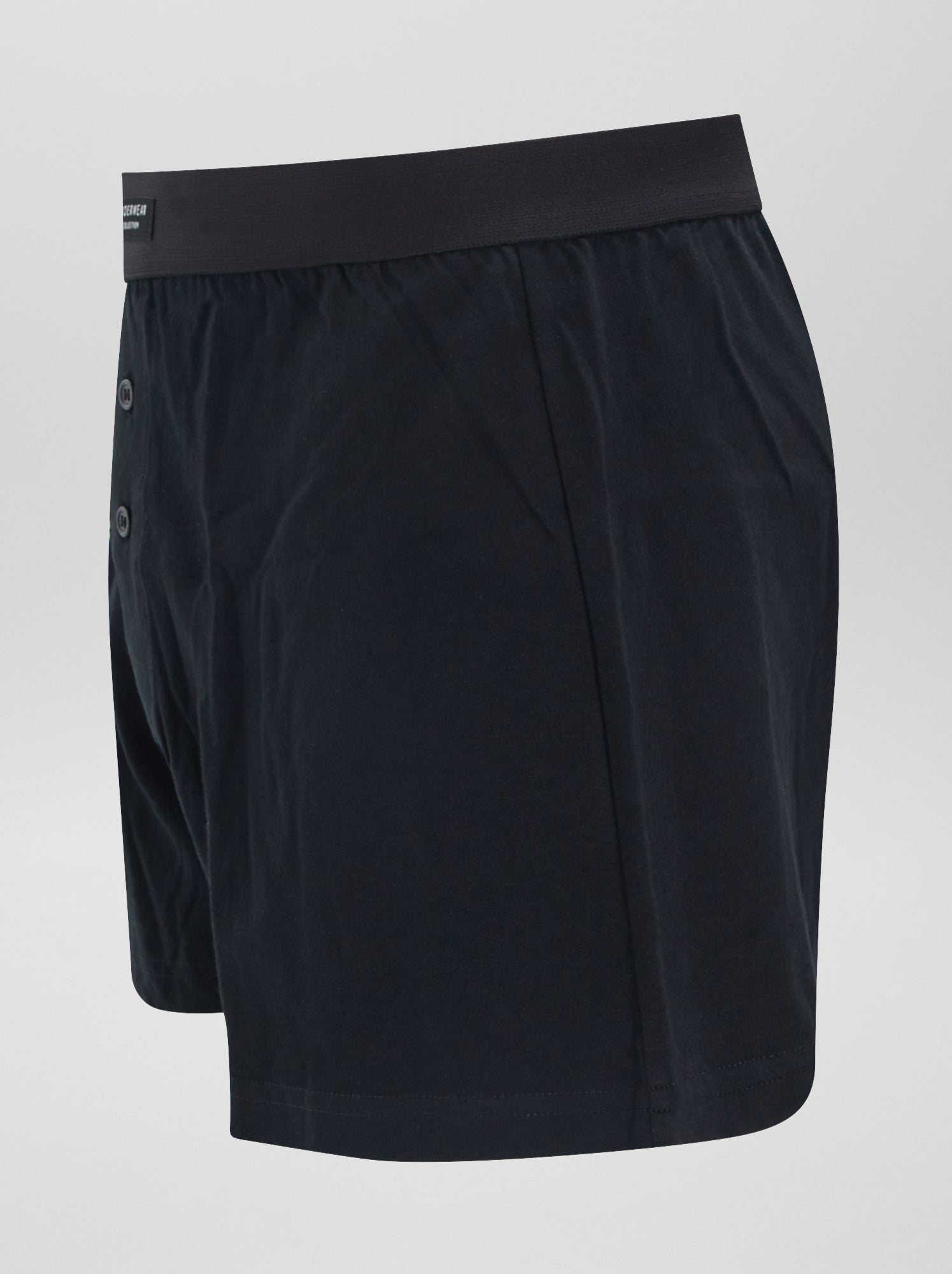 Lot de 3 boxers unis - Gris/noir/blanc