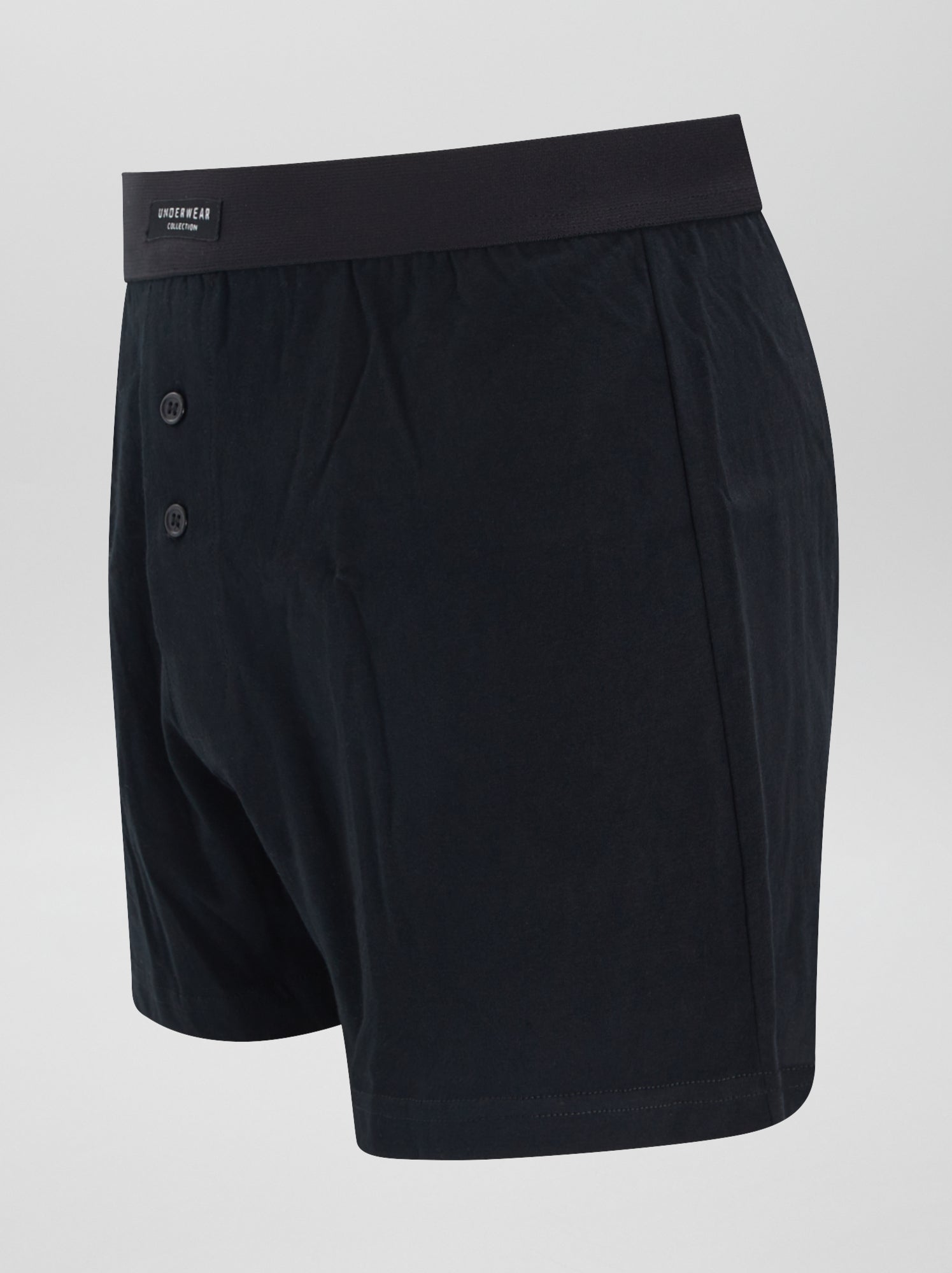 Lot de 3 boxers unis - Noir