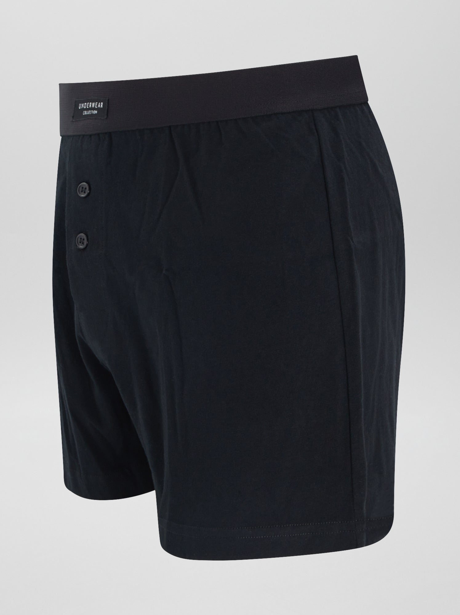 Lot de 3 boxers unis - Noir