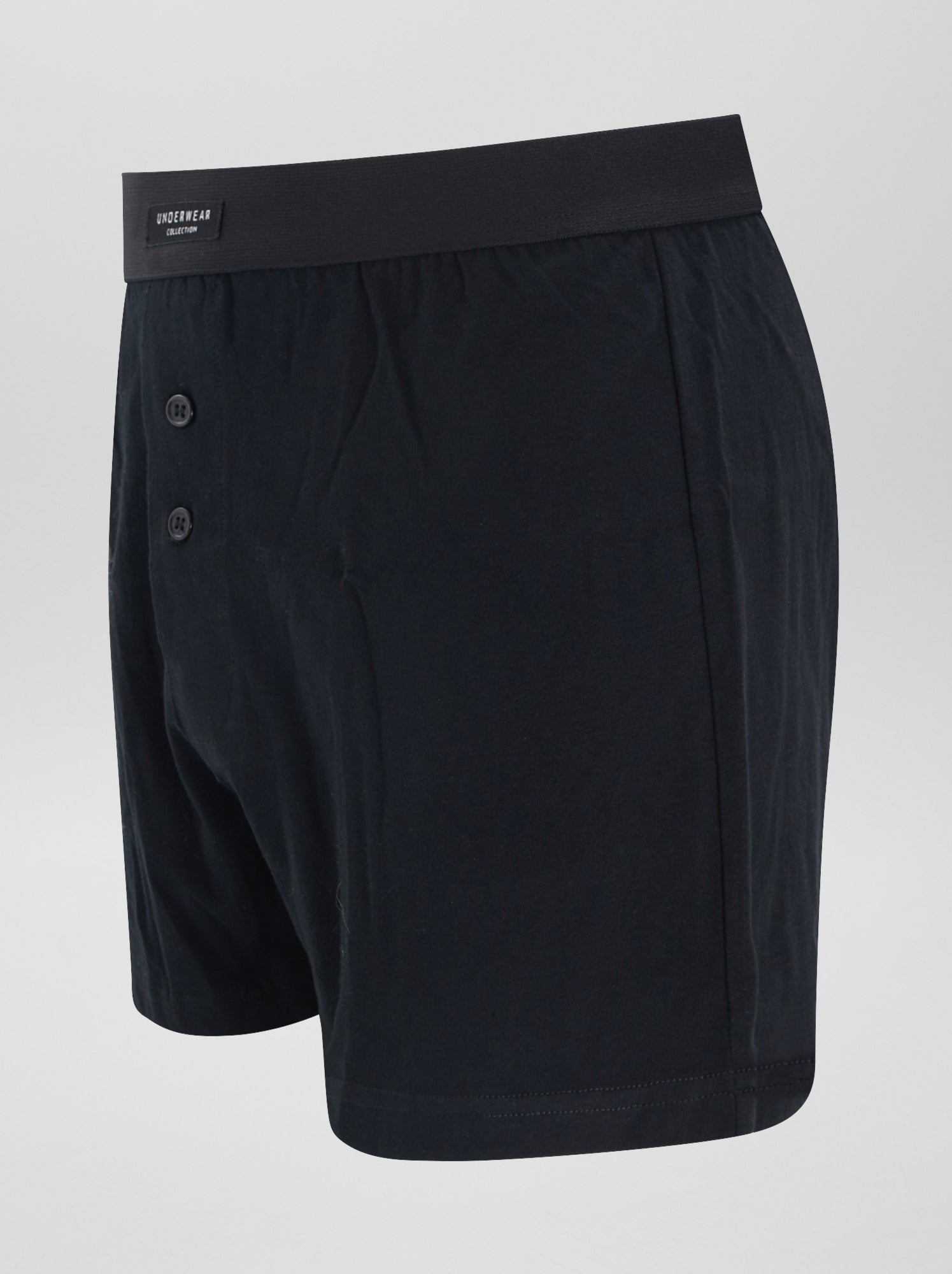 Lot de 3 boxers unis - Noir