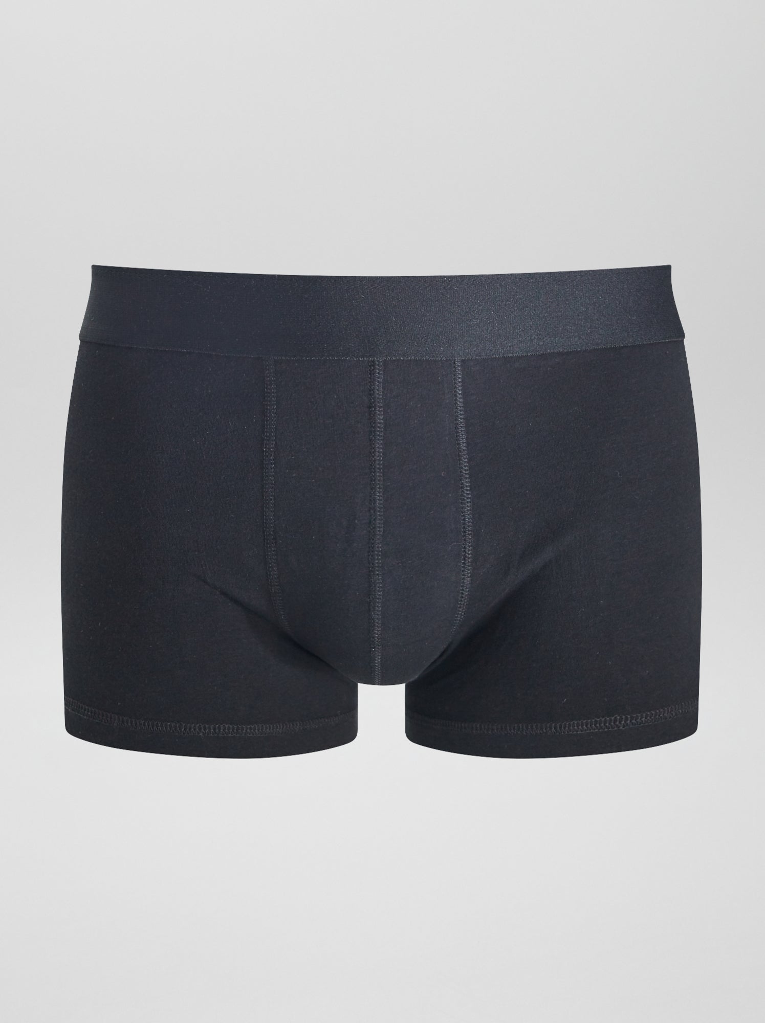 Lot de 3 boxers unis - Noir