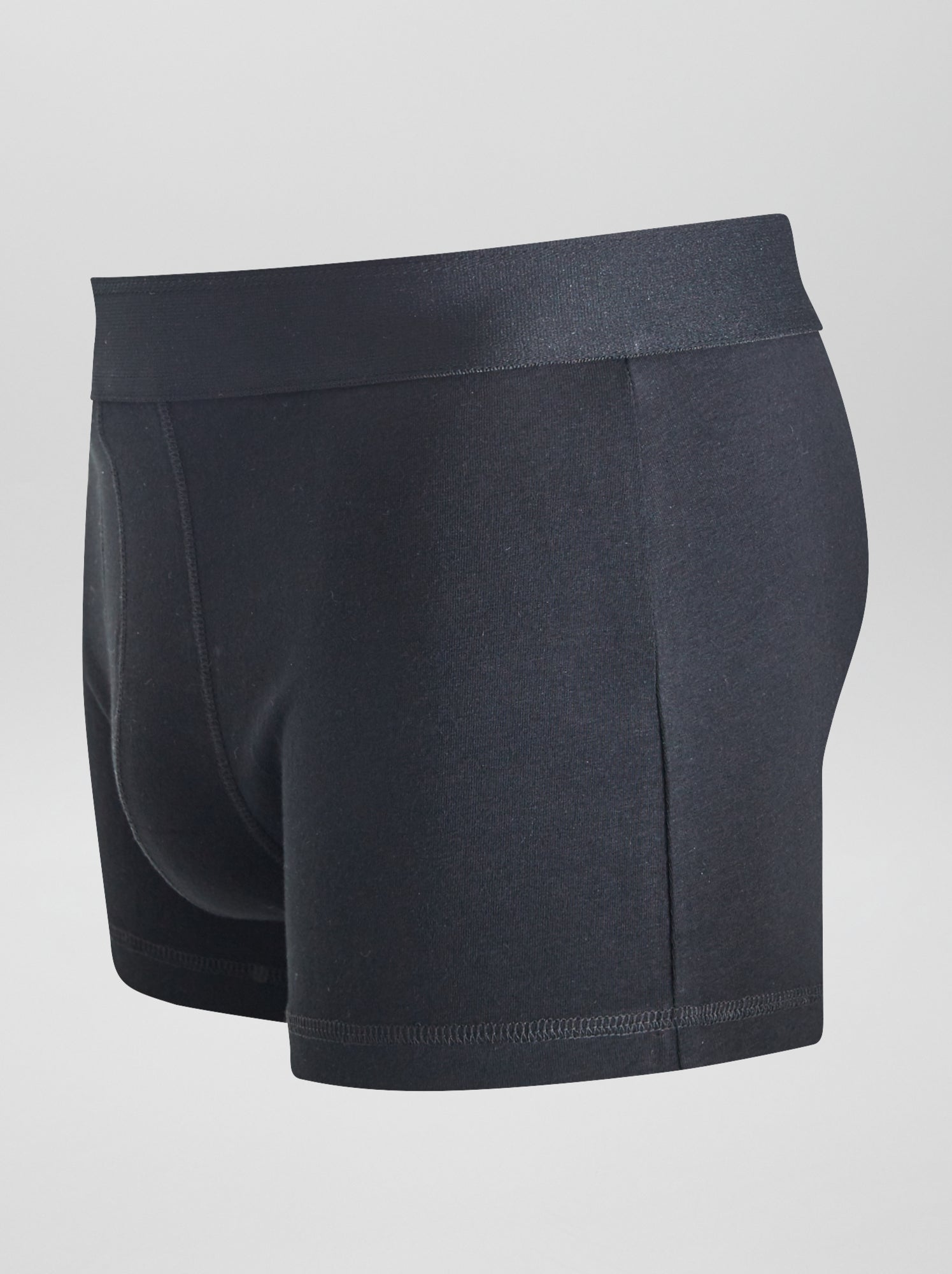 Lot de 3 boxers unis - Noir