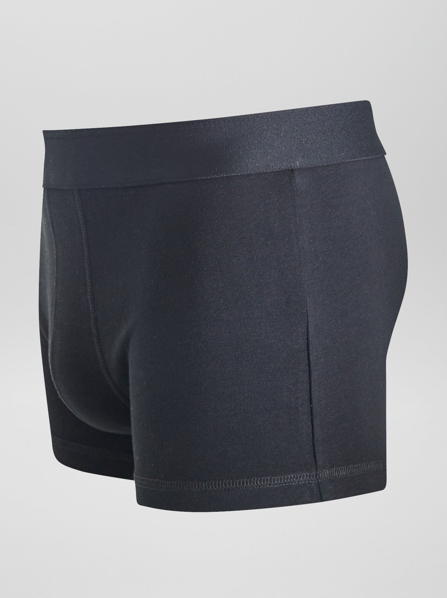 Lot de 3 boxers unis - Noir