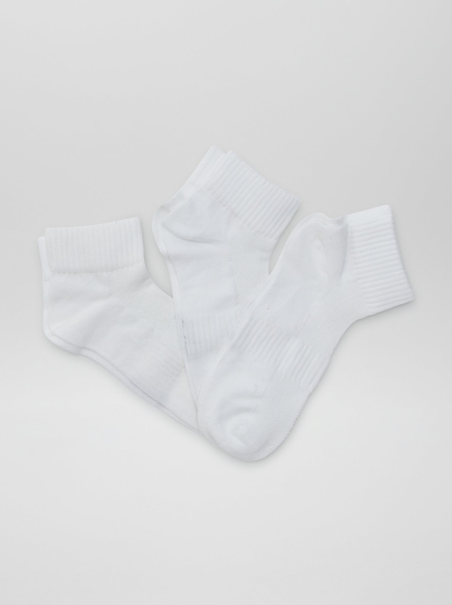 Lot de 3 chaussettes de sport - BLANC