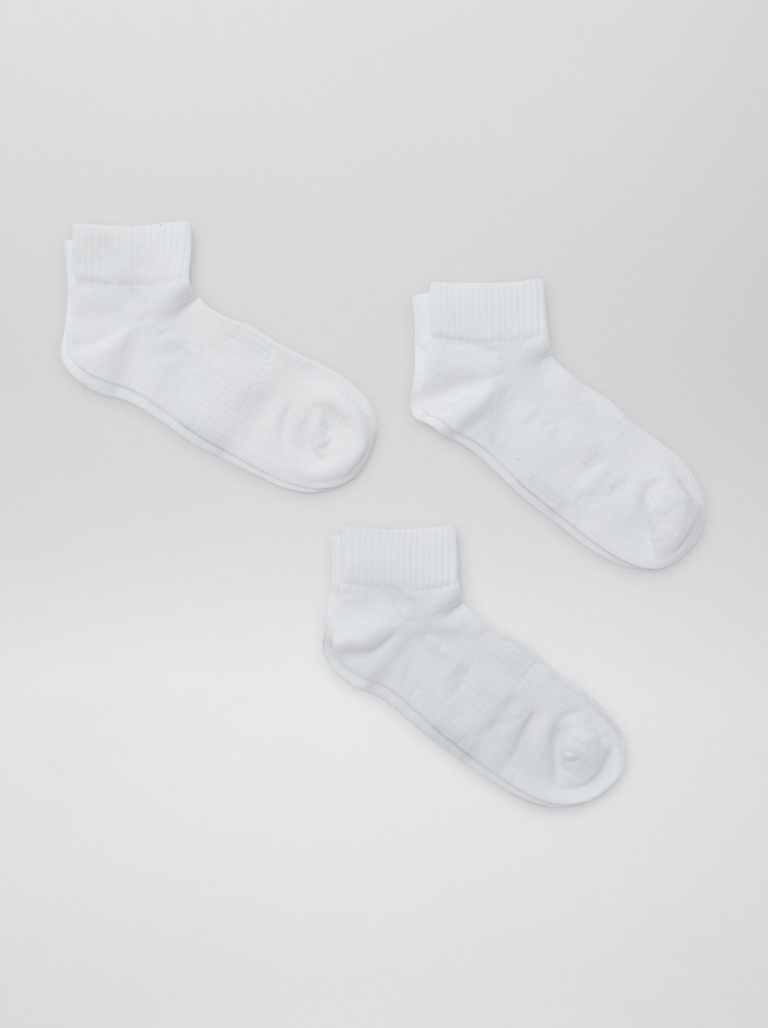 Lot de 3 chaussettes de sport - BLANC
