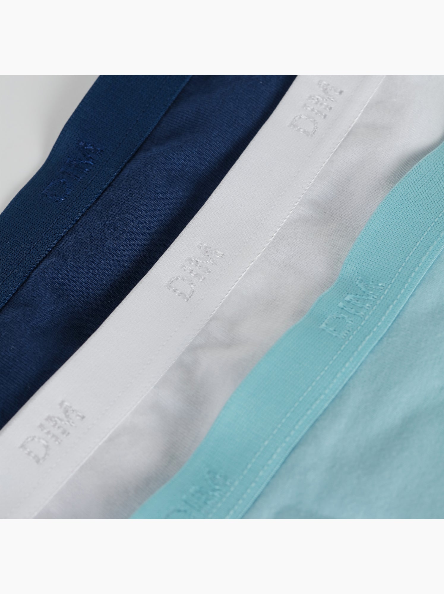 Lot de 3 Culottes Coton Pockets Ecodim - Bleu clair