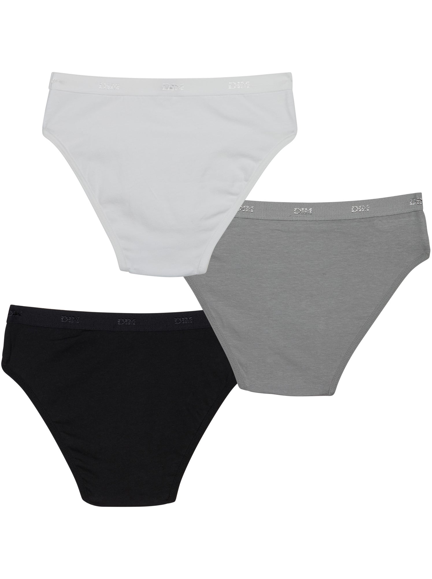 Lot de 3 Culottes Coton Pockets Ecodim - Blanc