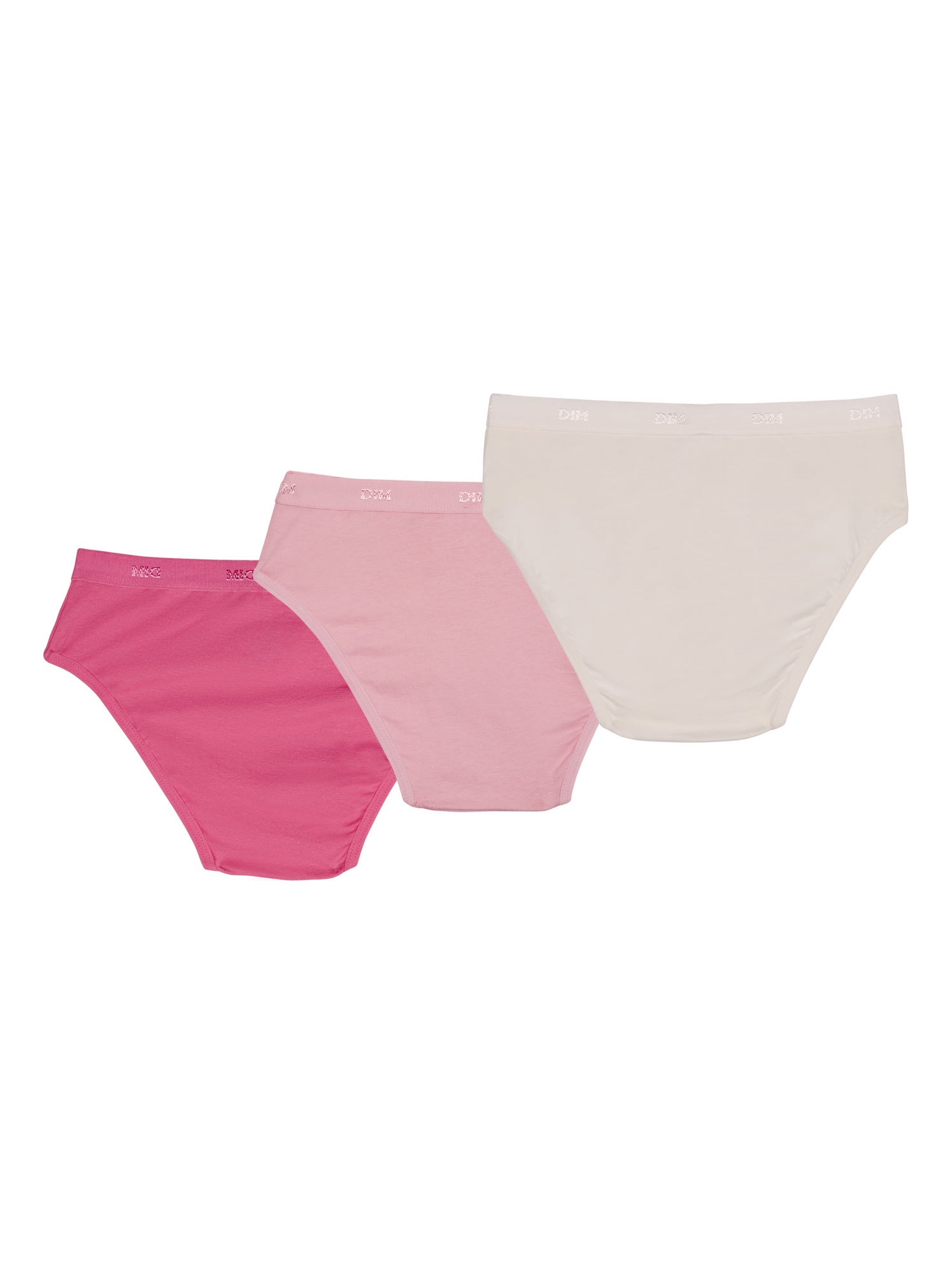 Lot de 3 Culottes Coton Pockets Ecodim - Rose