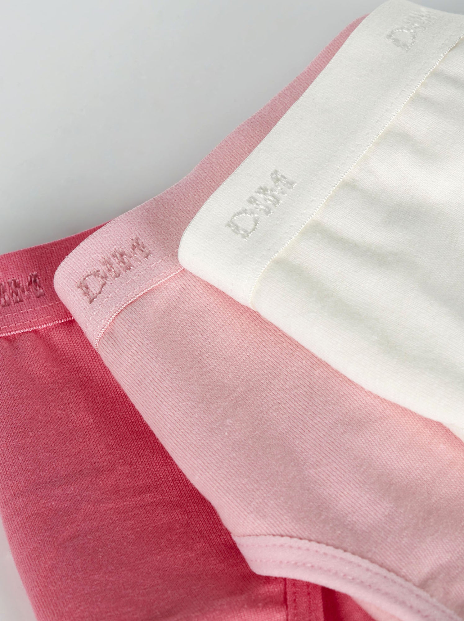 Lot de 3 Culottes Coton Pockets Ecodim - Rose