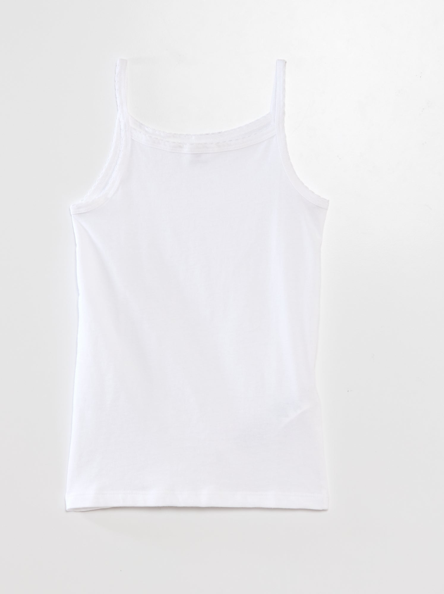 Lot de 3 débardeurs coton - Blanc