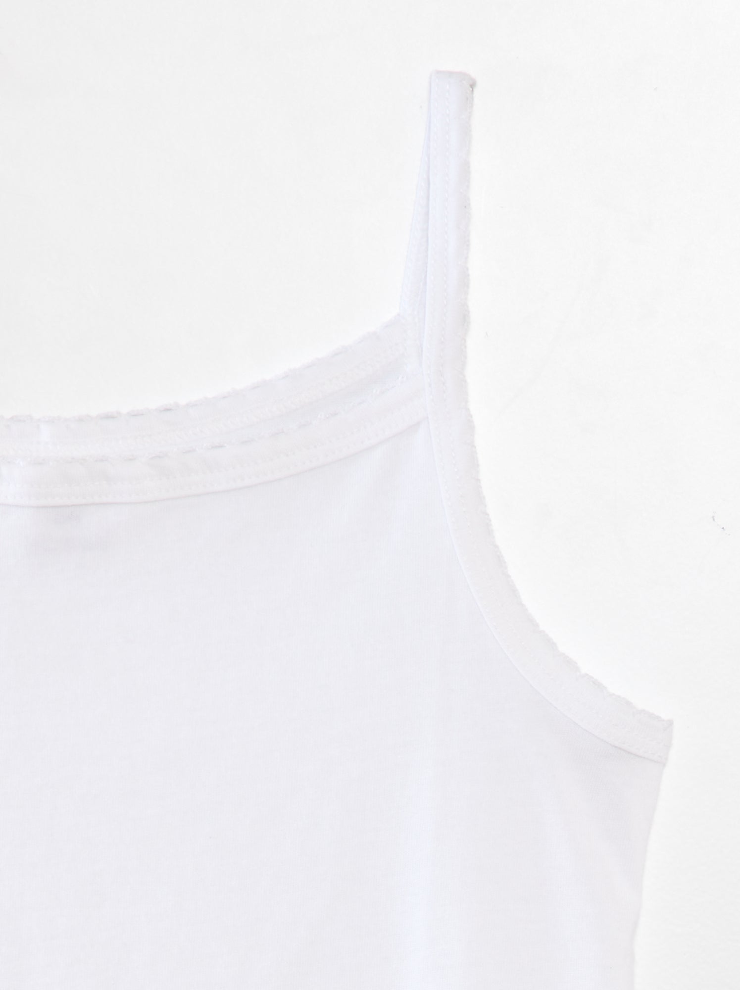 Lot de 3 débardeurs coton - Blanc