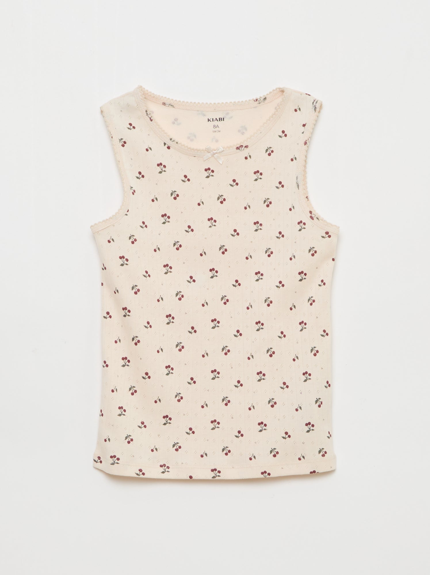 Lot de 3 débardeurs en maille pointelle - Rose