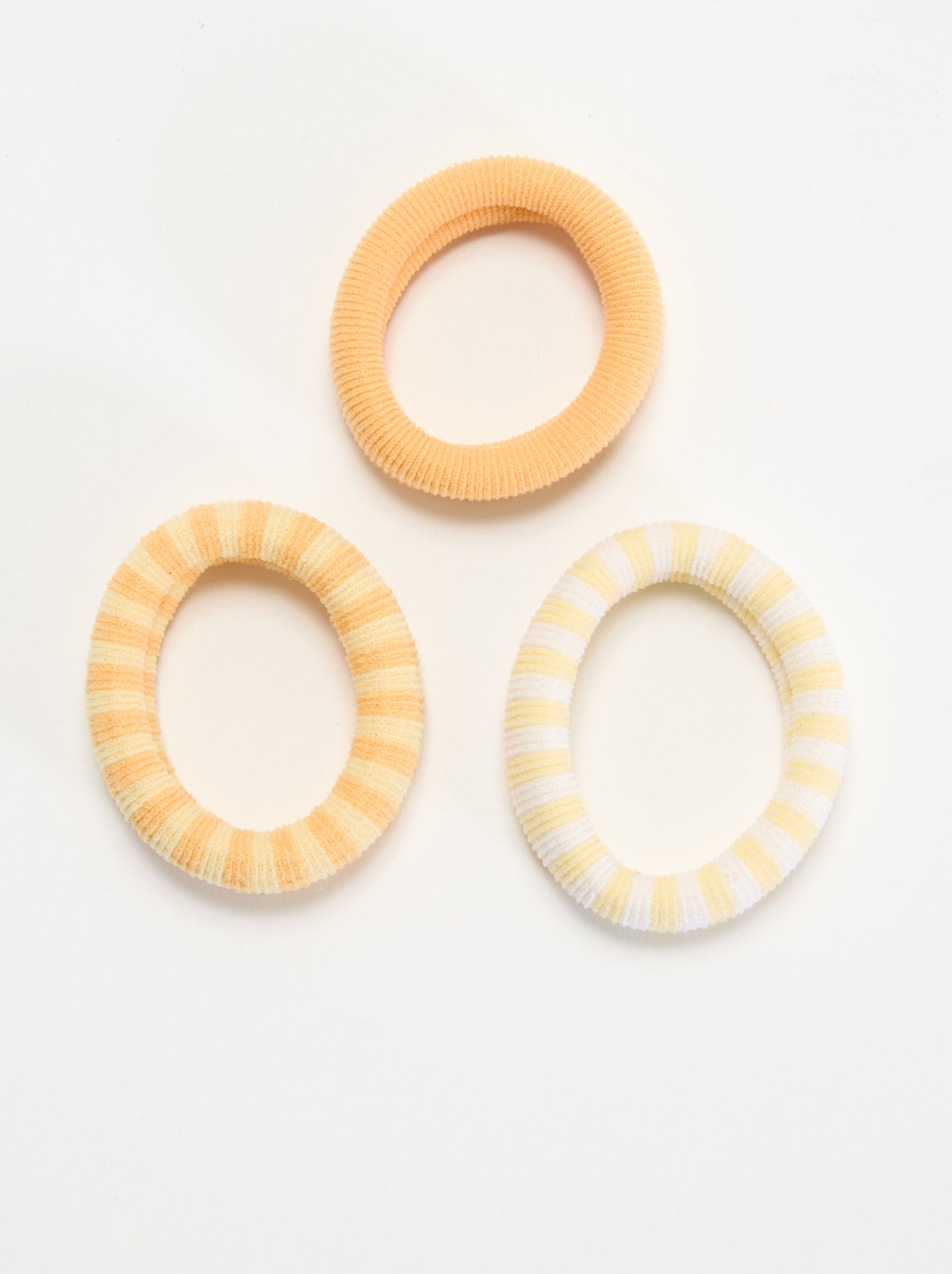 Lot de 3 élastiques mousse - Orange