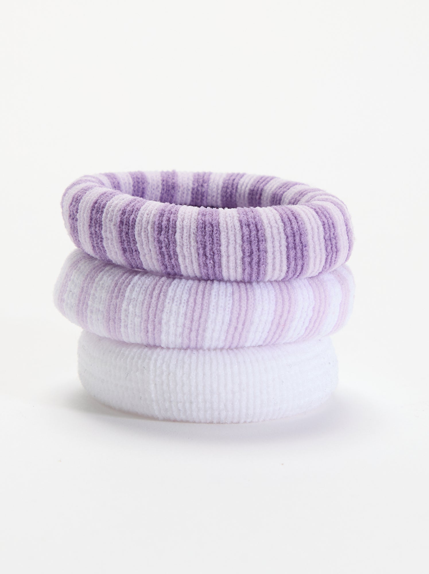 Lot de 3 élastiques mousse - Violet