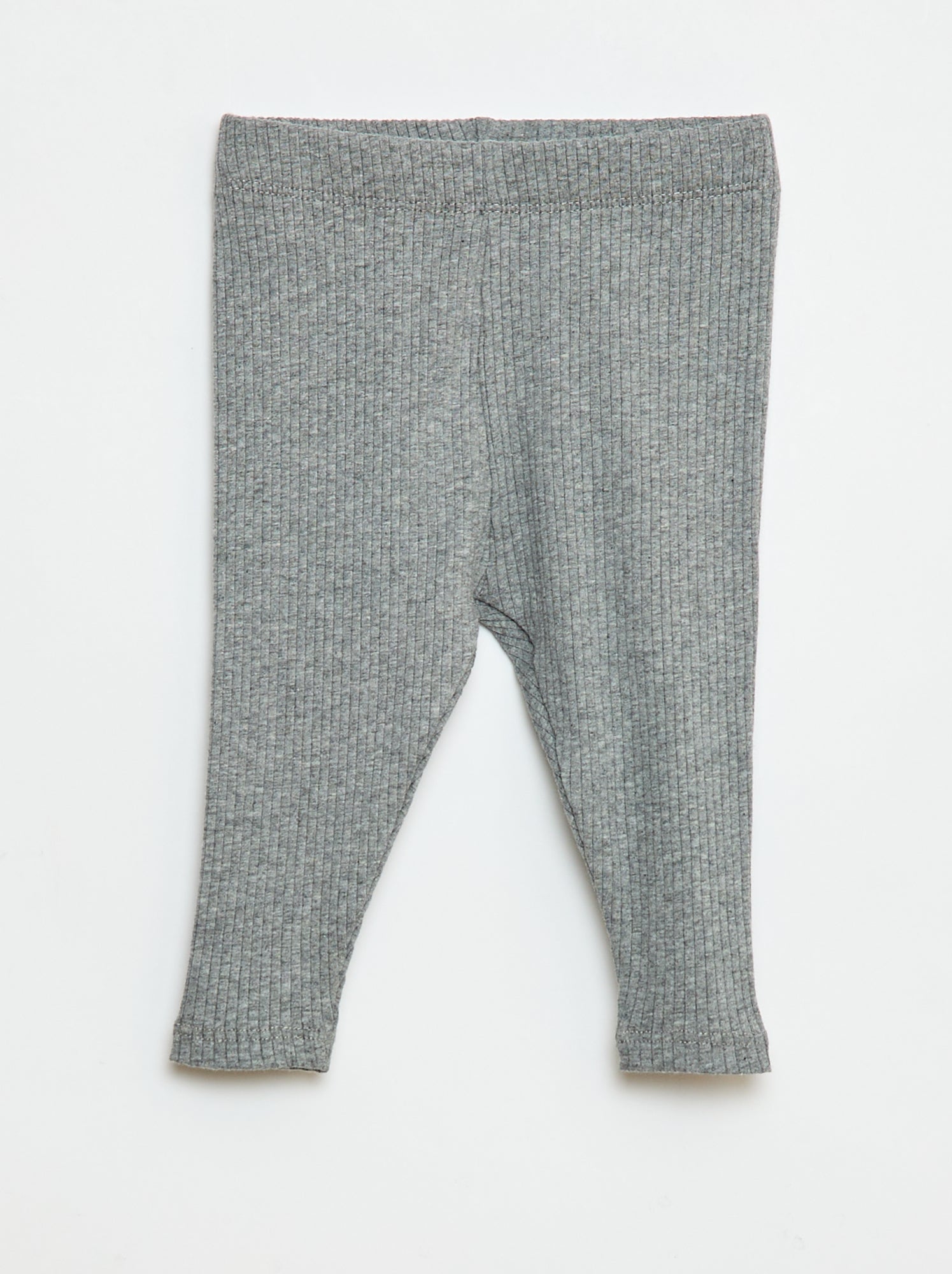 Lot de 3 leggings côtelés - Beige