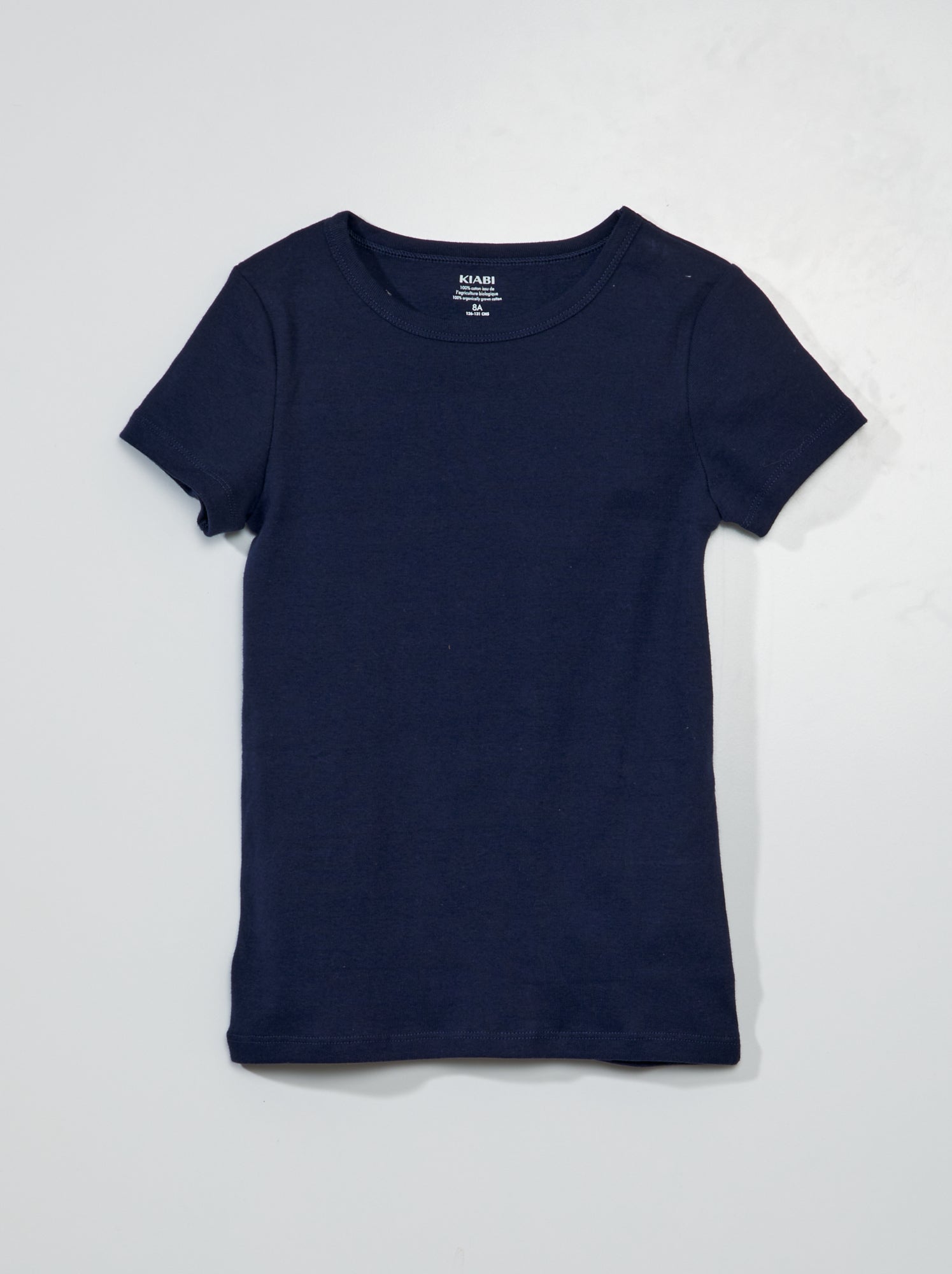Lot de 3 maillots de corps manches courtes - Bleu