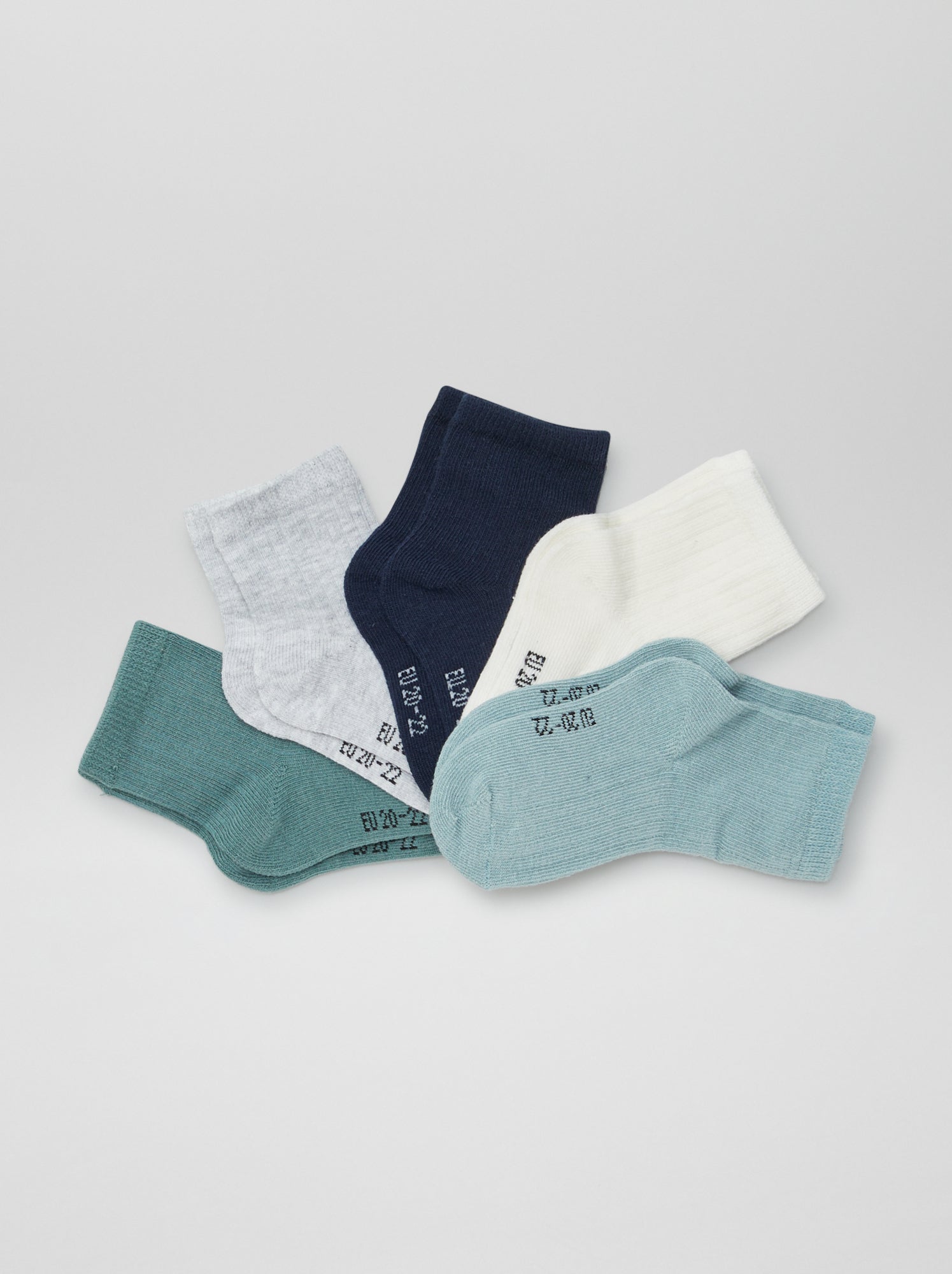 Lot de 3 paires de chaussettes naissance - Vert