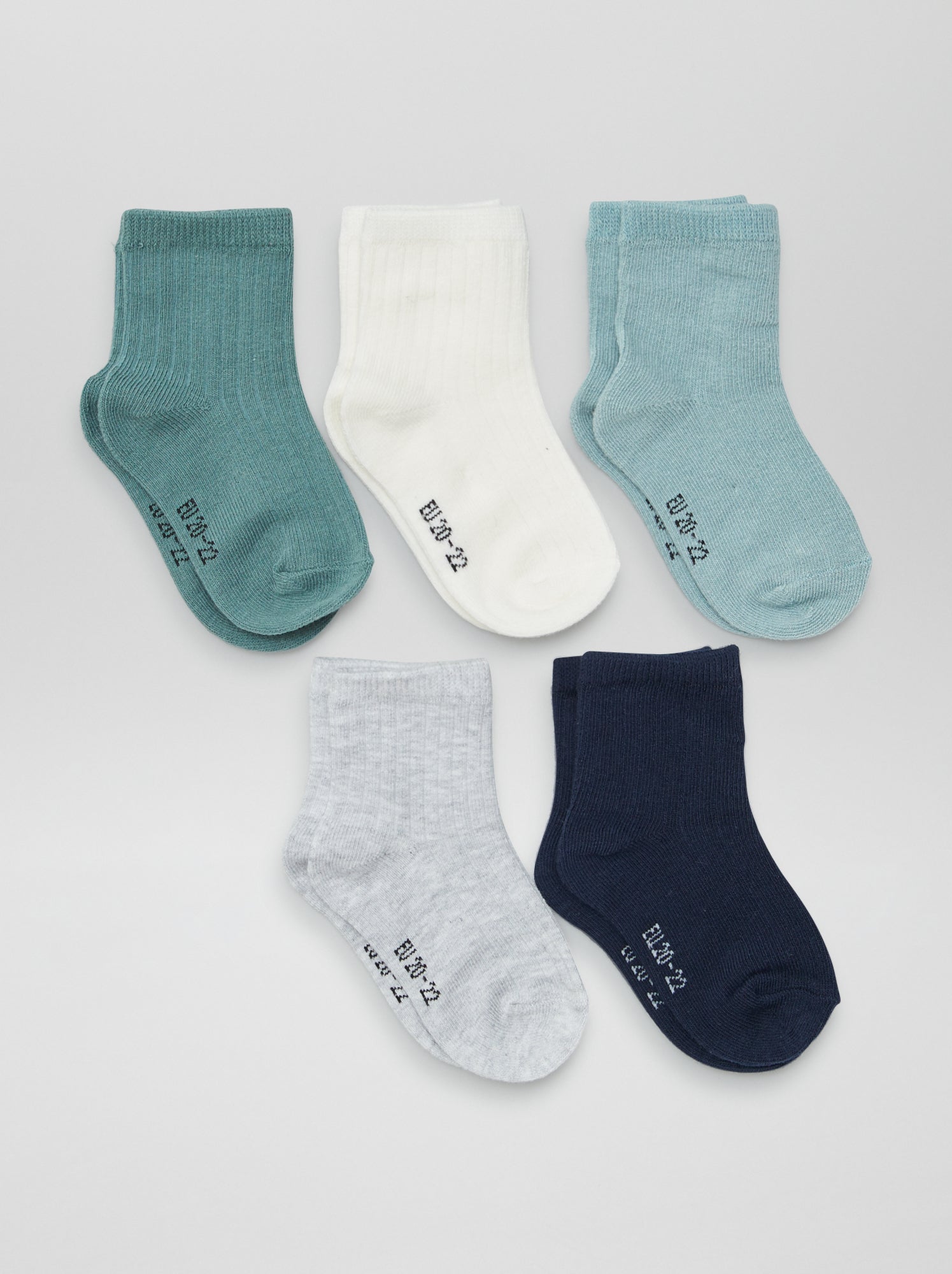 Lot de 3 paires de chaussettes naissance - Vert