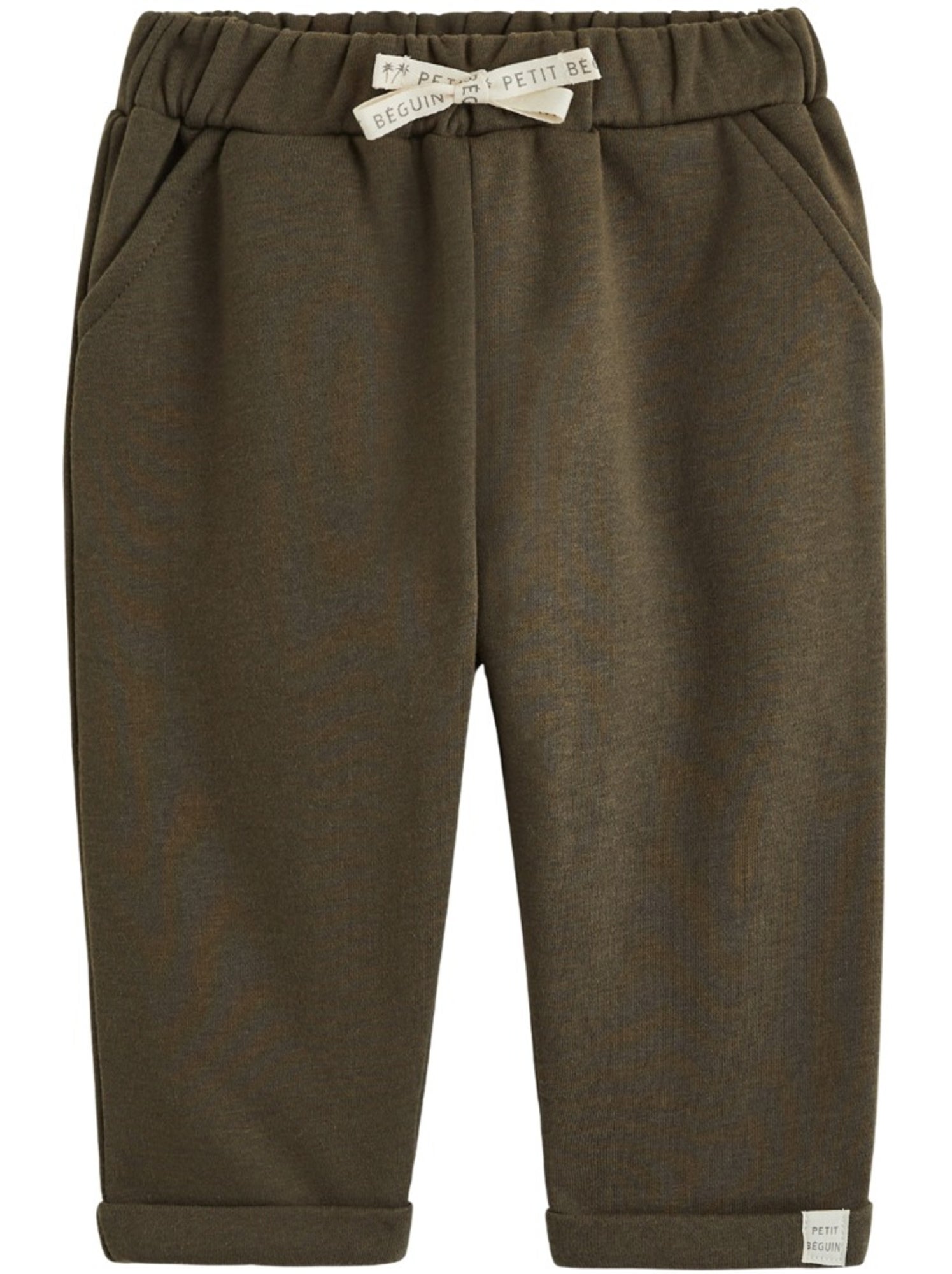 Lot de 3 pantalons bébé en molleton - Bleu
