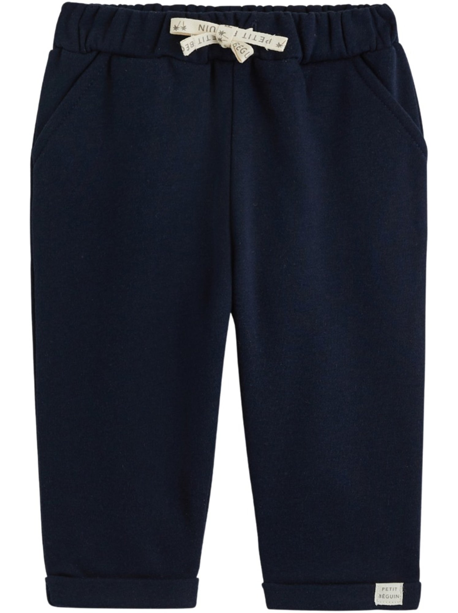 Lot de 3 pantalons bébé en molleton - Bleu