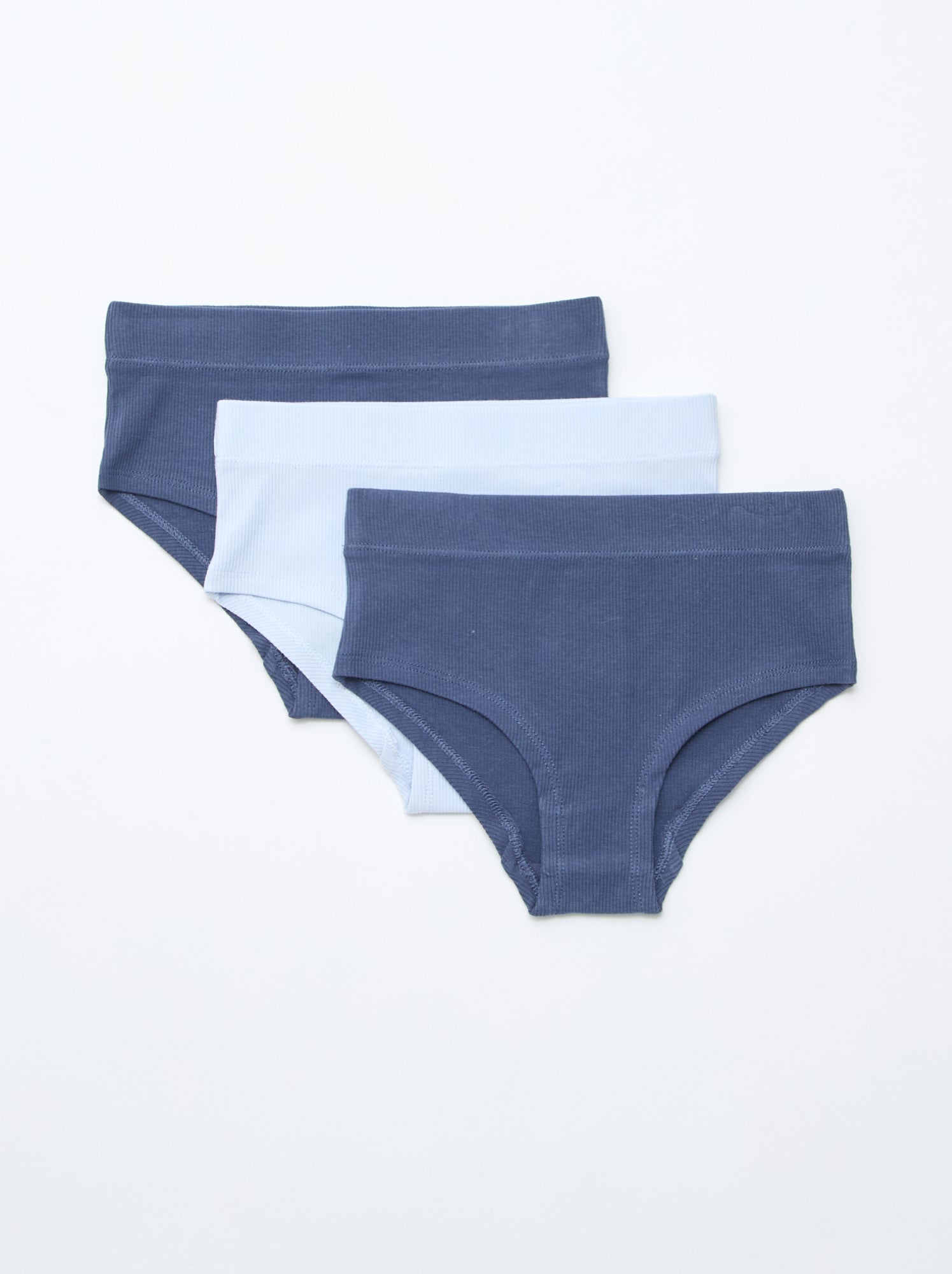 Lot de 3 shorties - Bleu