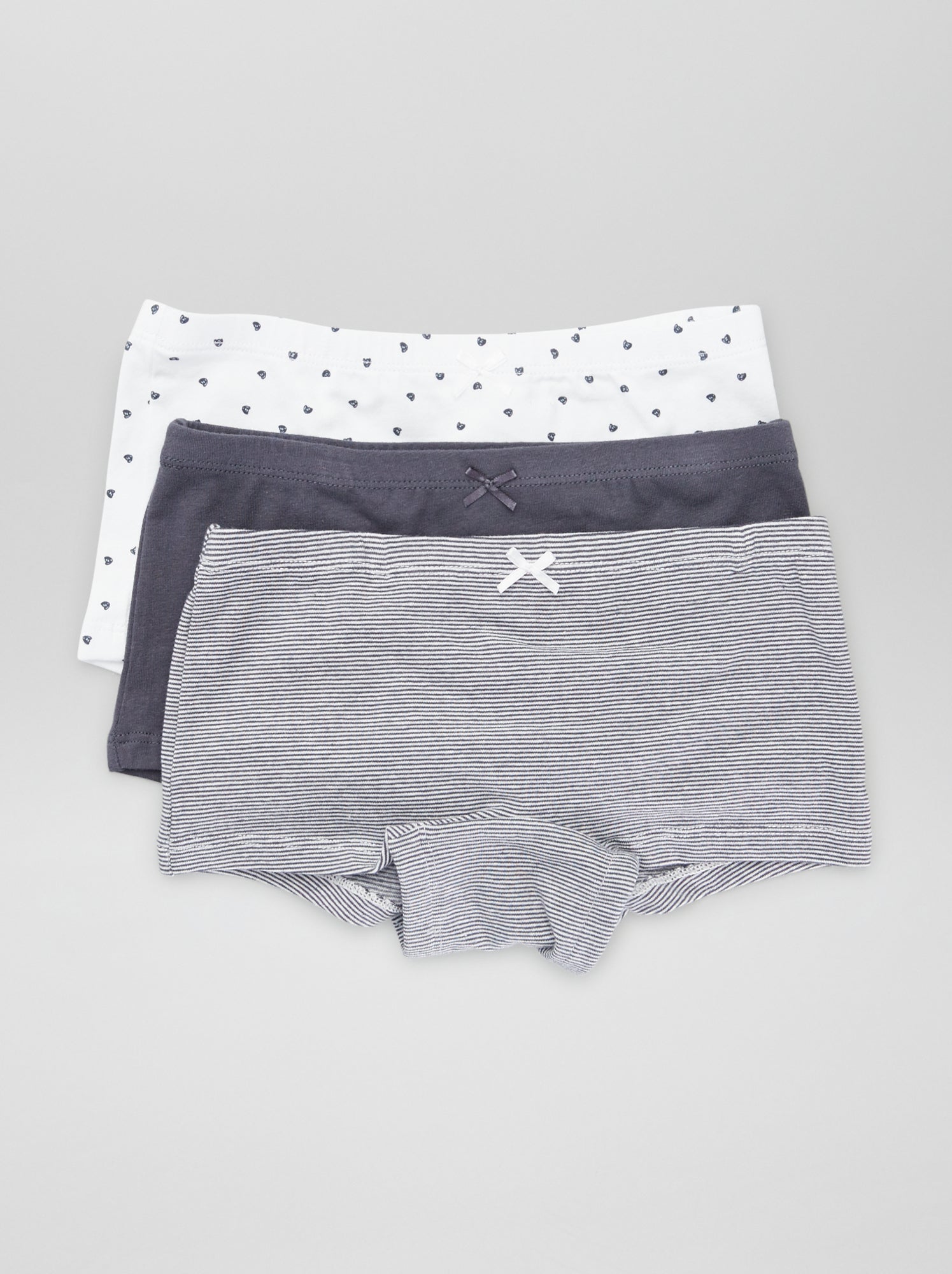 Lot de 3 shortys - Noir