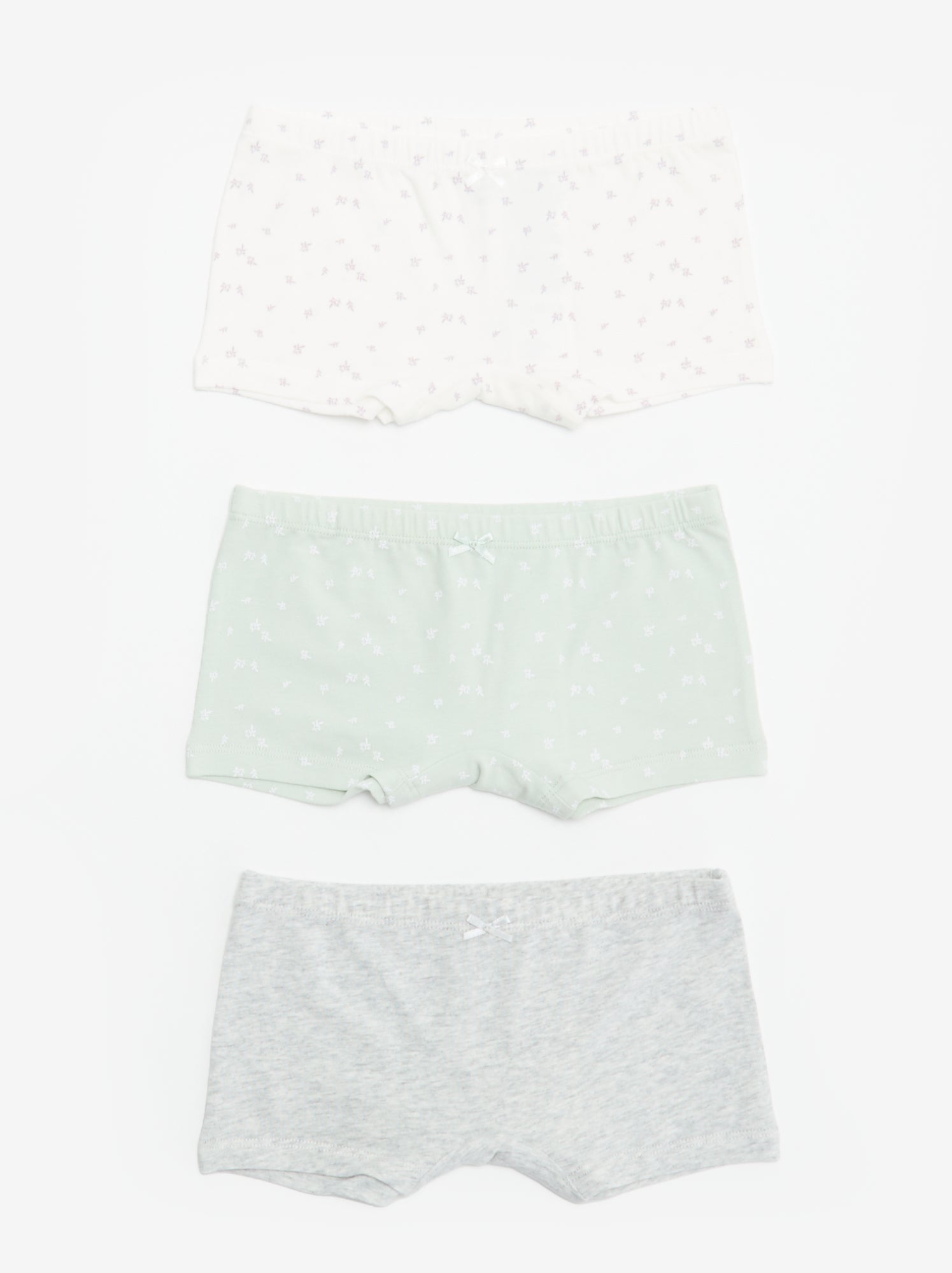 Lot de 3 shortys - Vert
