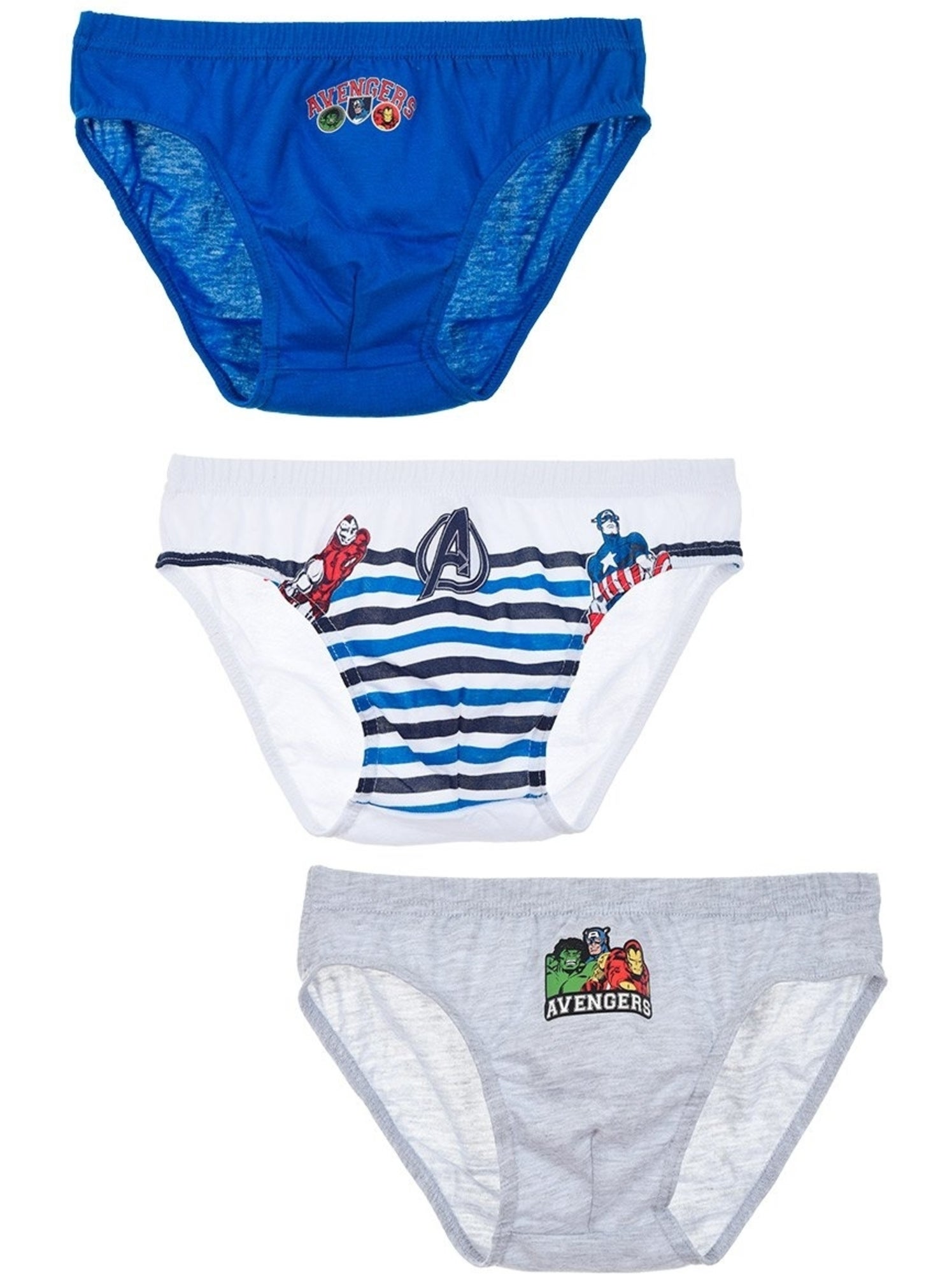 Lot de 3 slips avengers| licence officielle - Multicolore