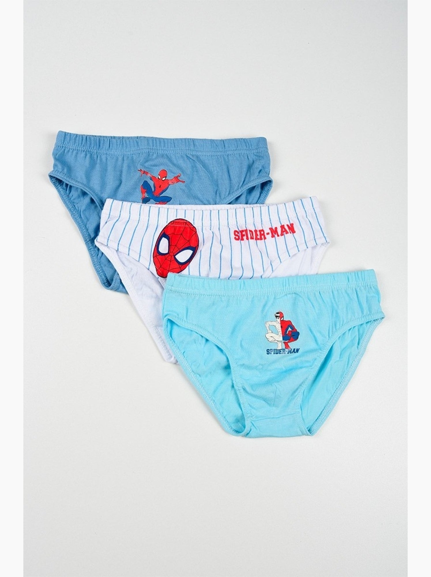 Lot de 3 slips spiderman| licence officielle - Multicolore