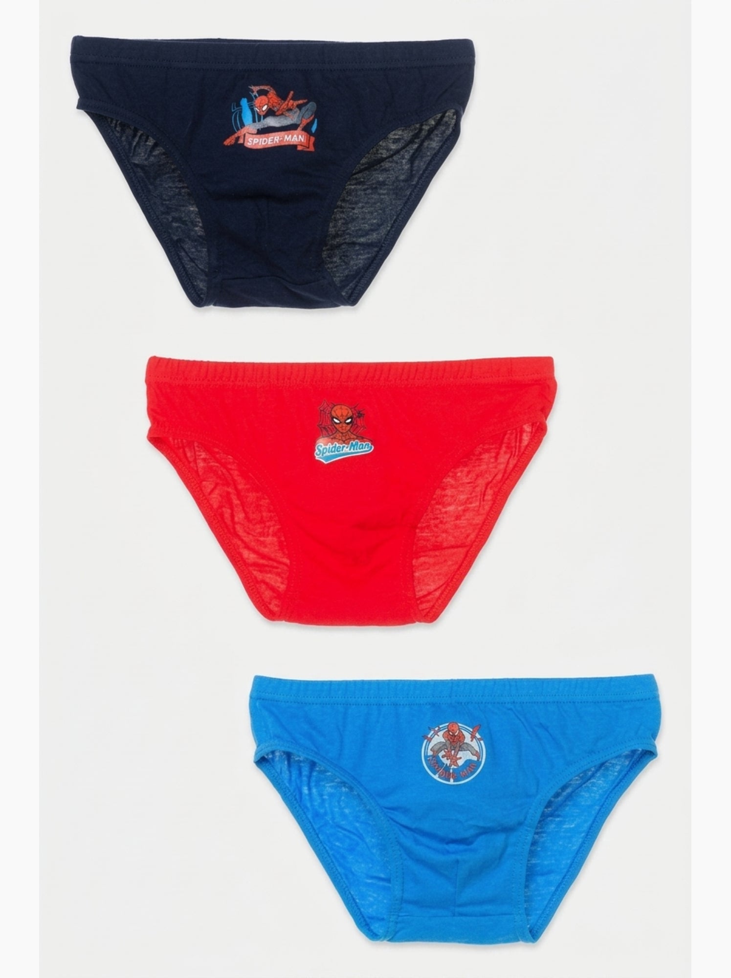 Lot de 3 slips spiderman| licence officielle - Multicolore