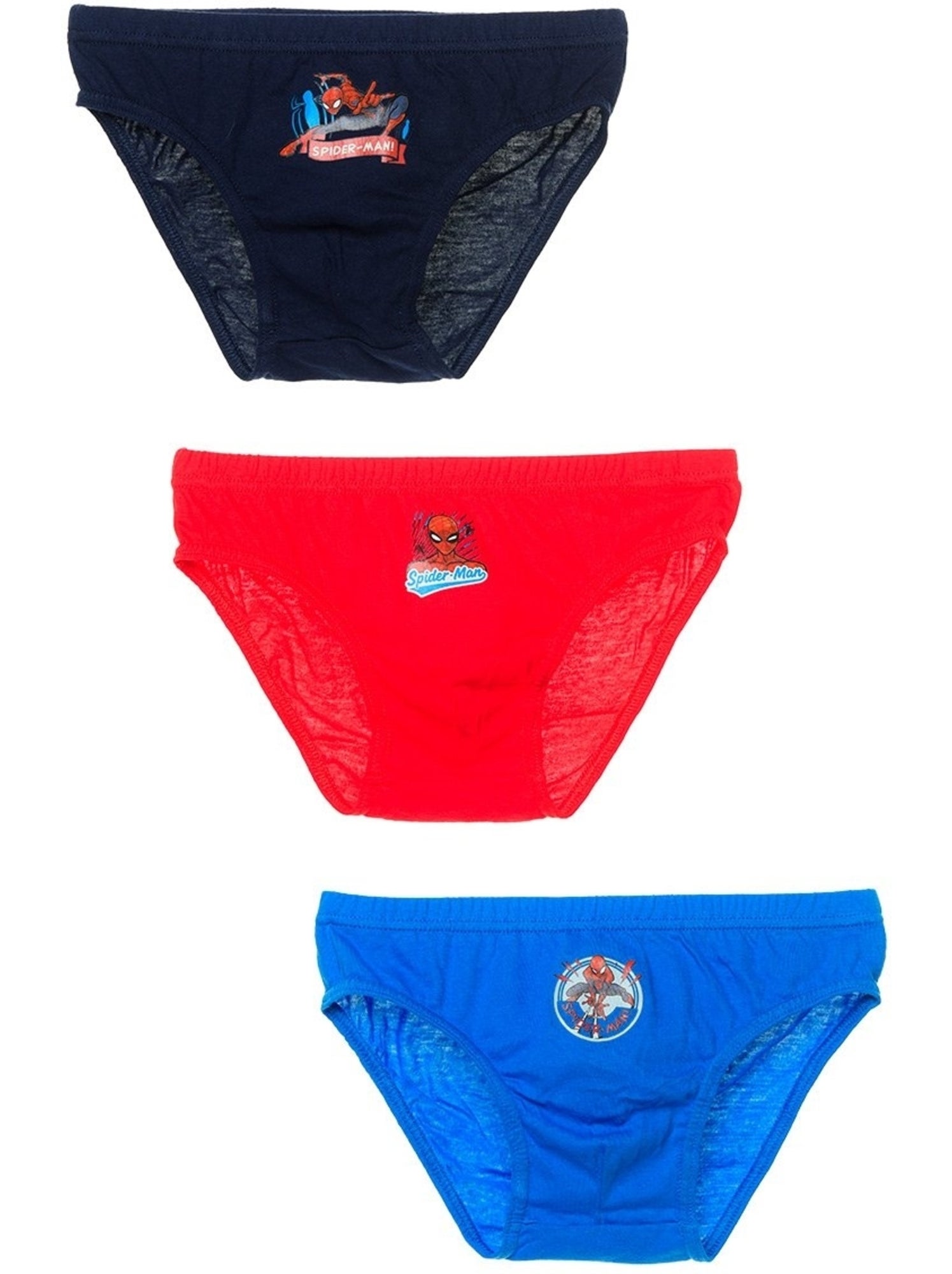 Lot de 3 slips spiderman| licence officielle - Multicolore