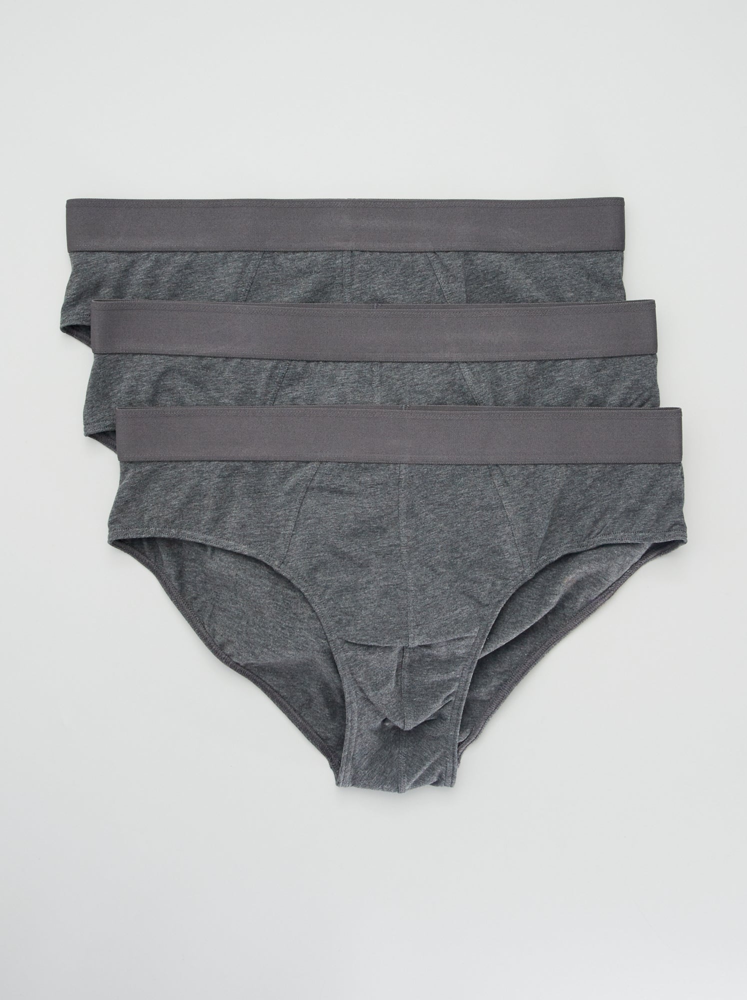 Lot de 3 slips unis - Gris