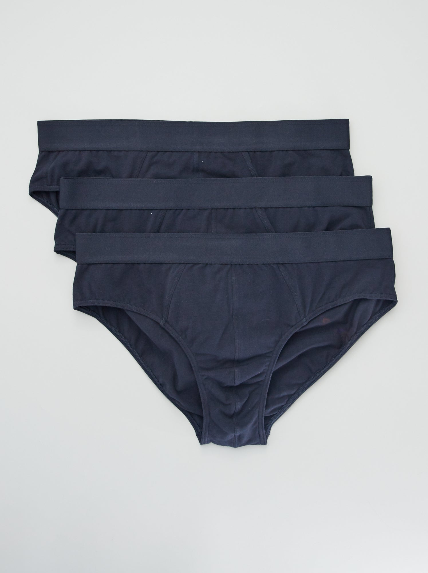 Lot de 3 slips unis - Marine