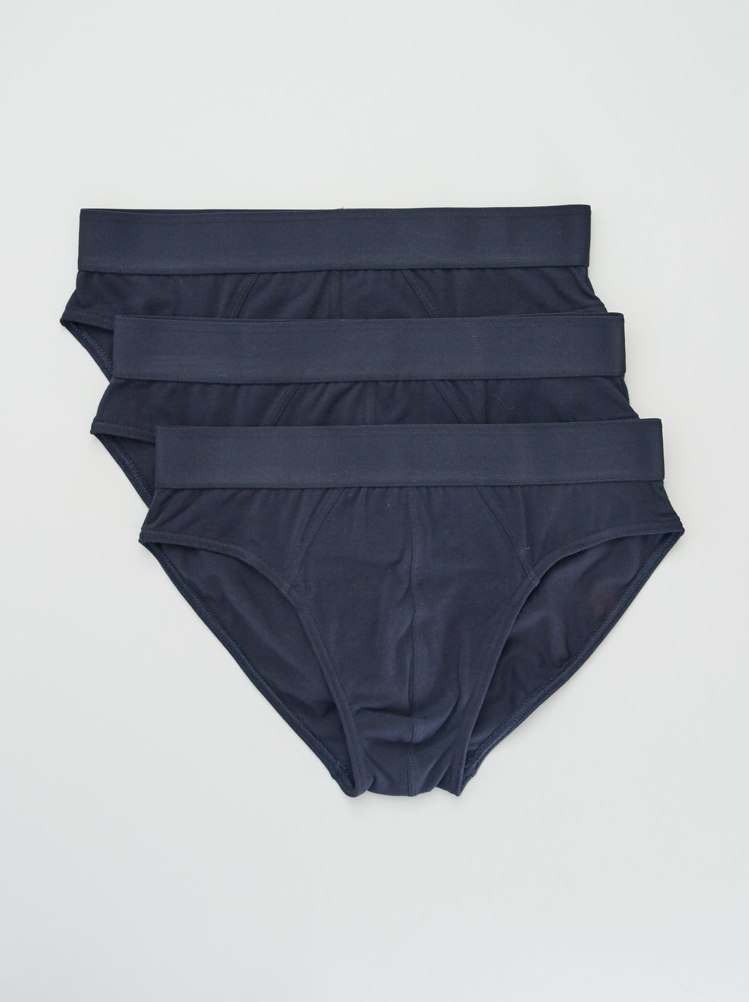 Lot de 3 slips unis - Marine