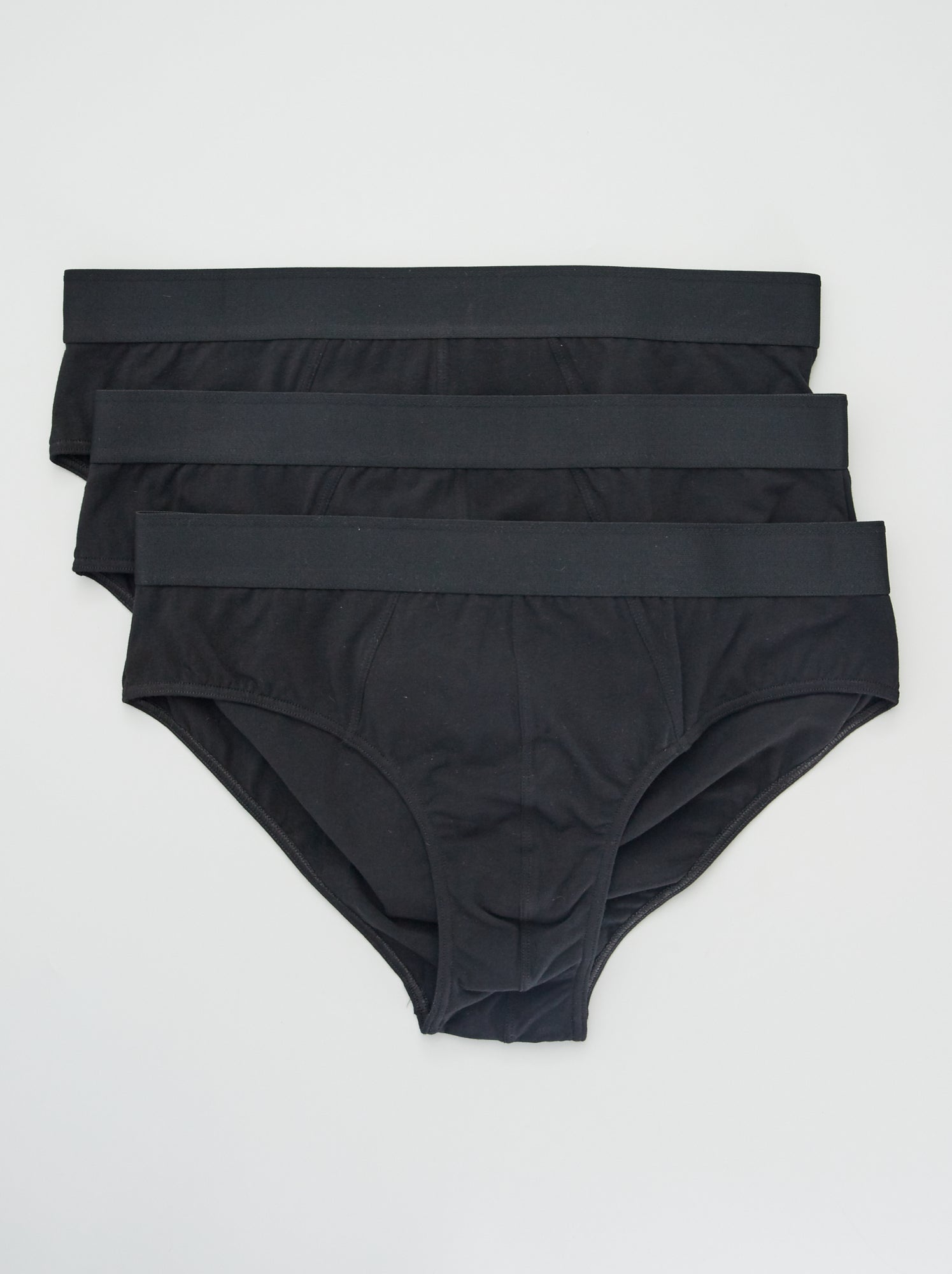 Lot de 3 slips unis - Noir