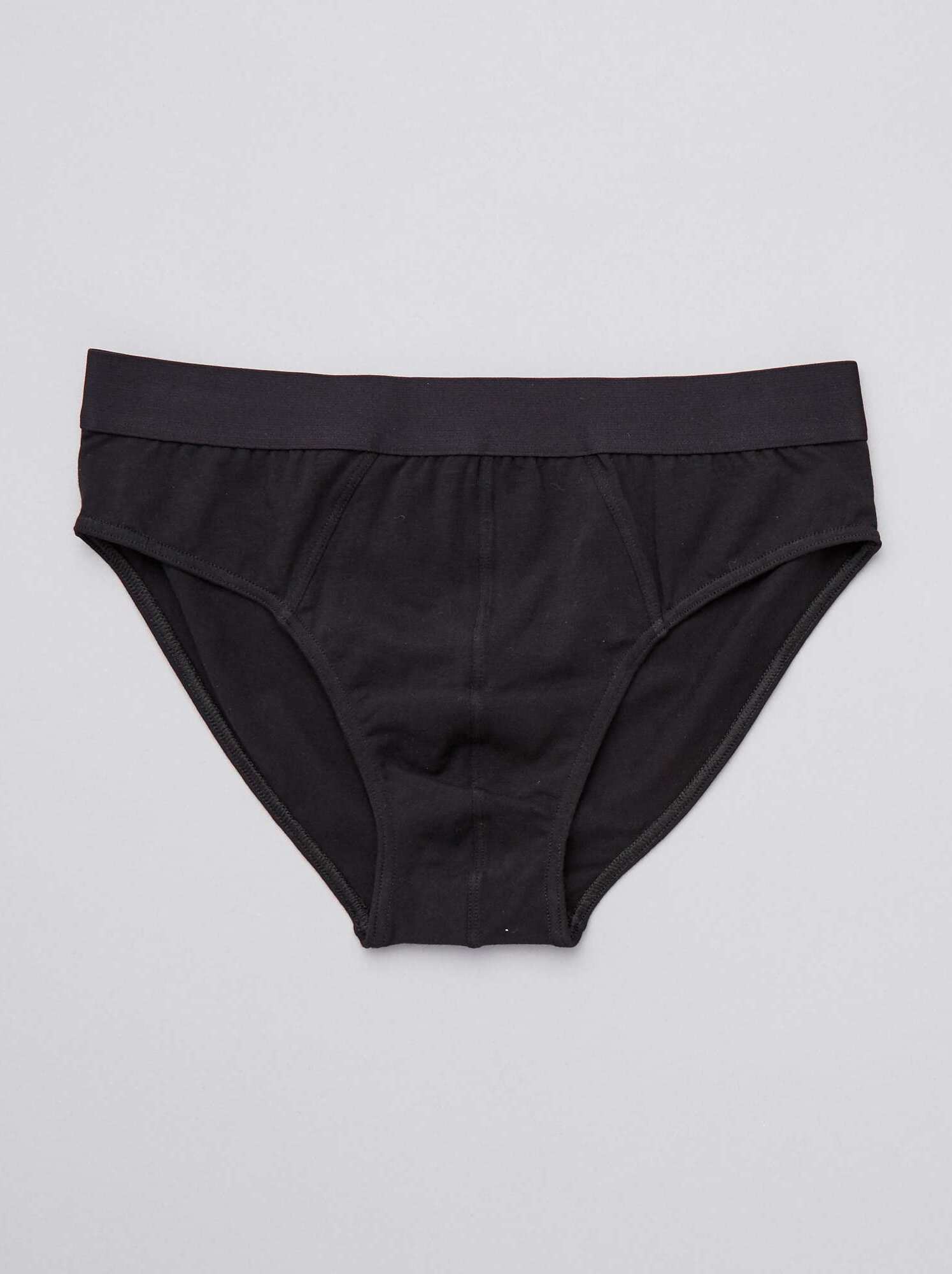 Lot de 3 slips unis - noir