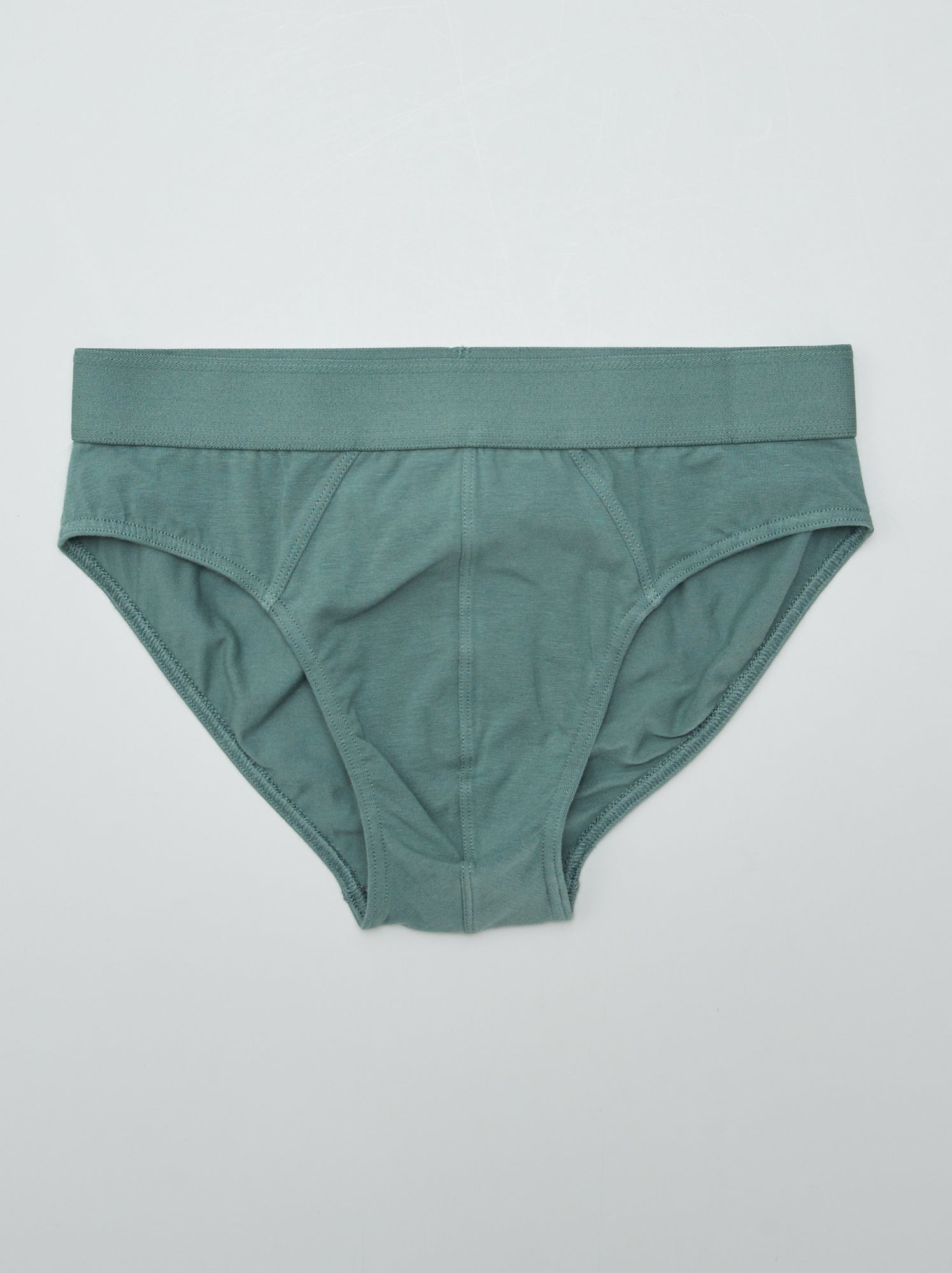 Lot de 3 slips unis - Vert/gris