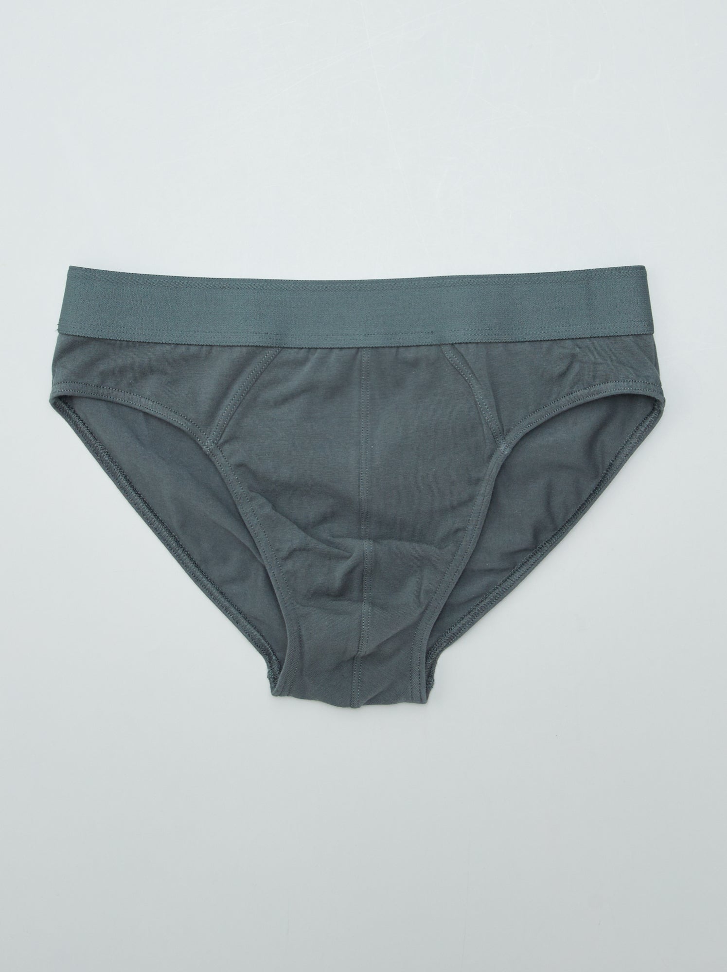 Lot de 3 slips unis - Vert/gris