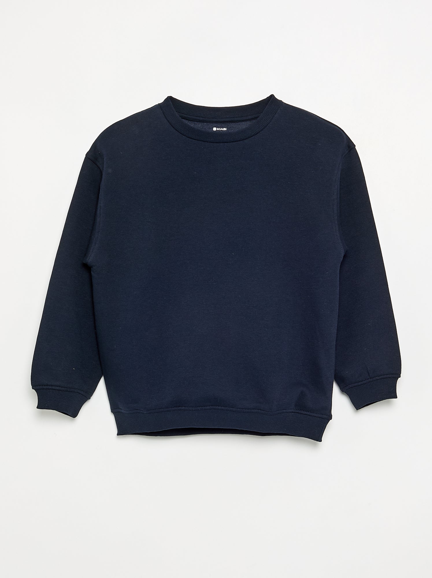 Lot de 3 sweats en polaire à manches longues - Bleu