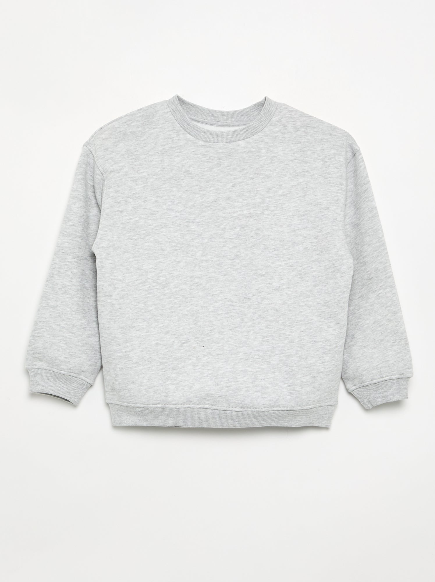 Lot de 3 sweats en polaire à manches longues - Gris